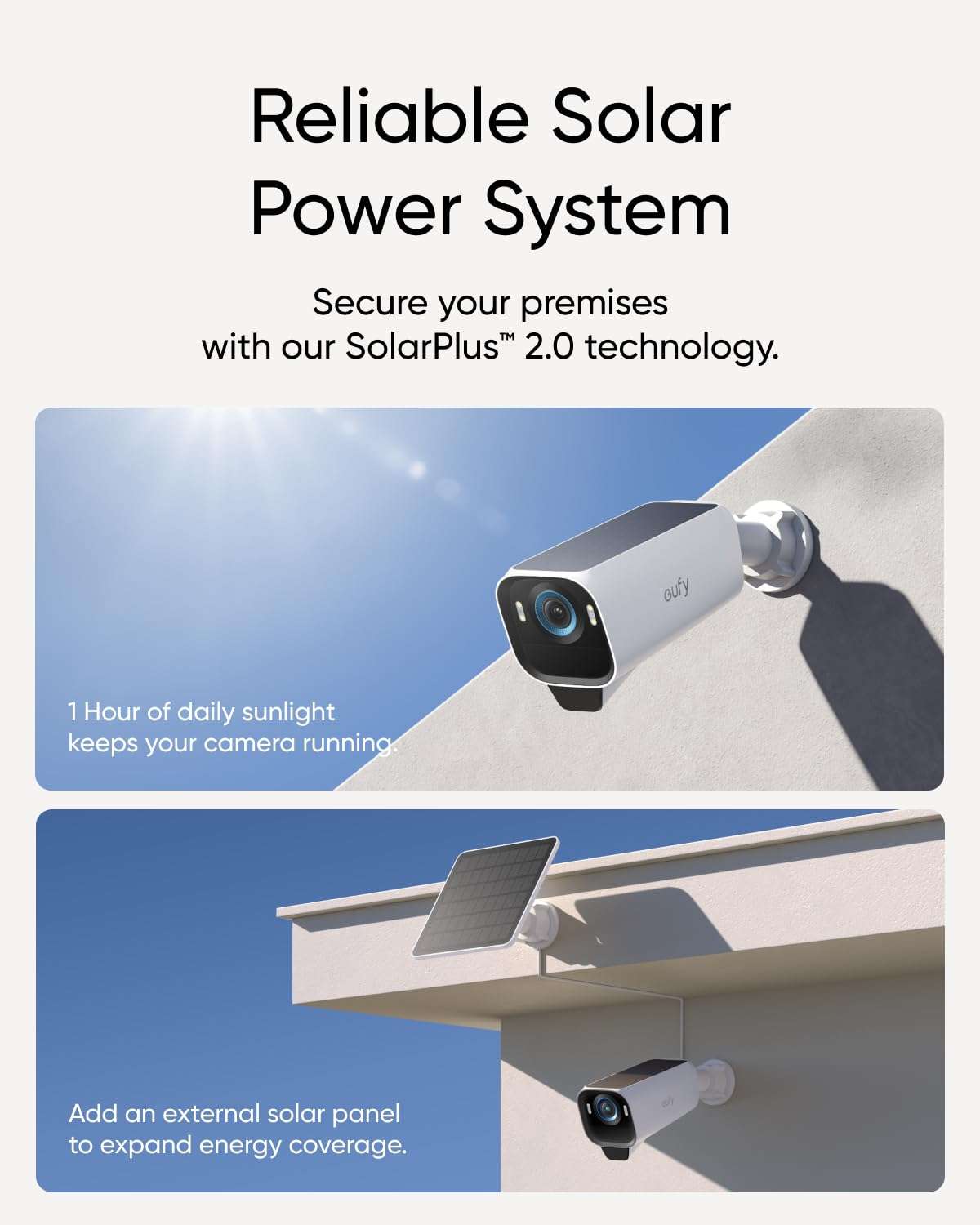 eufy Security eufyCam S3 Pro 4-Cam Kit + Video Doorbell E340, Solar Camera Outdoor Wireless, MaxColor Night Vision, 4K Security Camera with Solar Panel, Dual Cameras with Delivery Guard 5