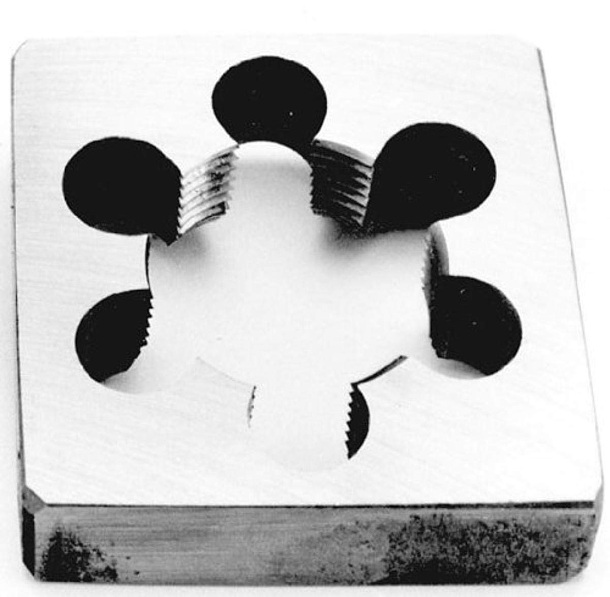 Drill America 1/4"-20 Carbon Steel Square Bolt Die, DWT Series