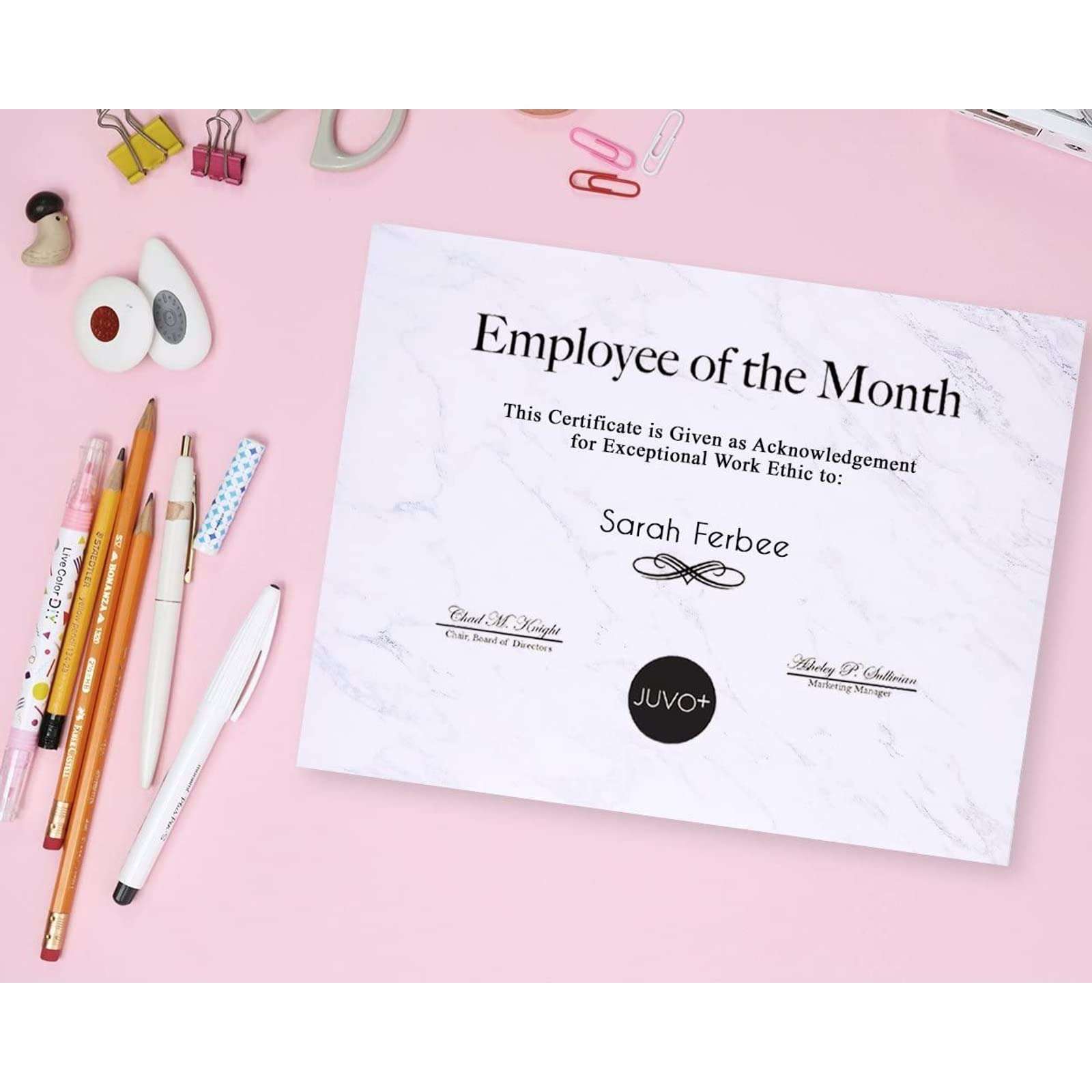 Juvale Stationery Paper - Letter Size 8.5 x 11 In, 96 Sheets - Marble Card Stock & Marbled Copy Sheets for Printing & Crafts - Decorative Marble Themed Paper for Invitations & Scrapbooking 4