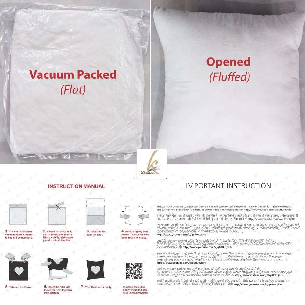 Khakee Valentine Day Gift Cheeky Monkey Quote Printed Red Cushion Cover 12x12 inches with Filler - Valentine Gifts for Girlfriend Boyfriend, Birthday Gift for Husband Wife(Kvd23012) 4