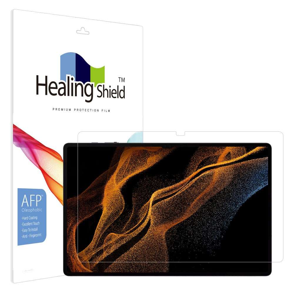 Muellery Healingshield Screen Protector Oleophobic AFP Clear Film Compatible with Samsung Galaxy Tab S9 Ultra 1