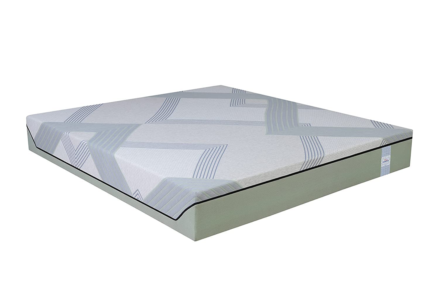 Springtek Supernova Hybrid Latex Mattress | 30 Nights Trial | 8 Inches 4 Layered Orthopedic Mattresses | GOLS CERTFIED Natural Latex With Back/Spine Support | Hard Orthopaedic Cool Memory & HD Foam Queen Size Bed Gadda | 78x60 Inch, 11 Years Warranty By Springtek