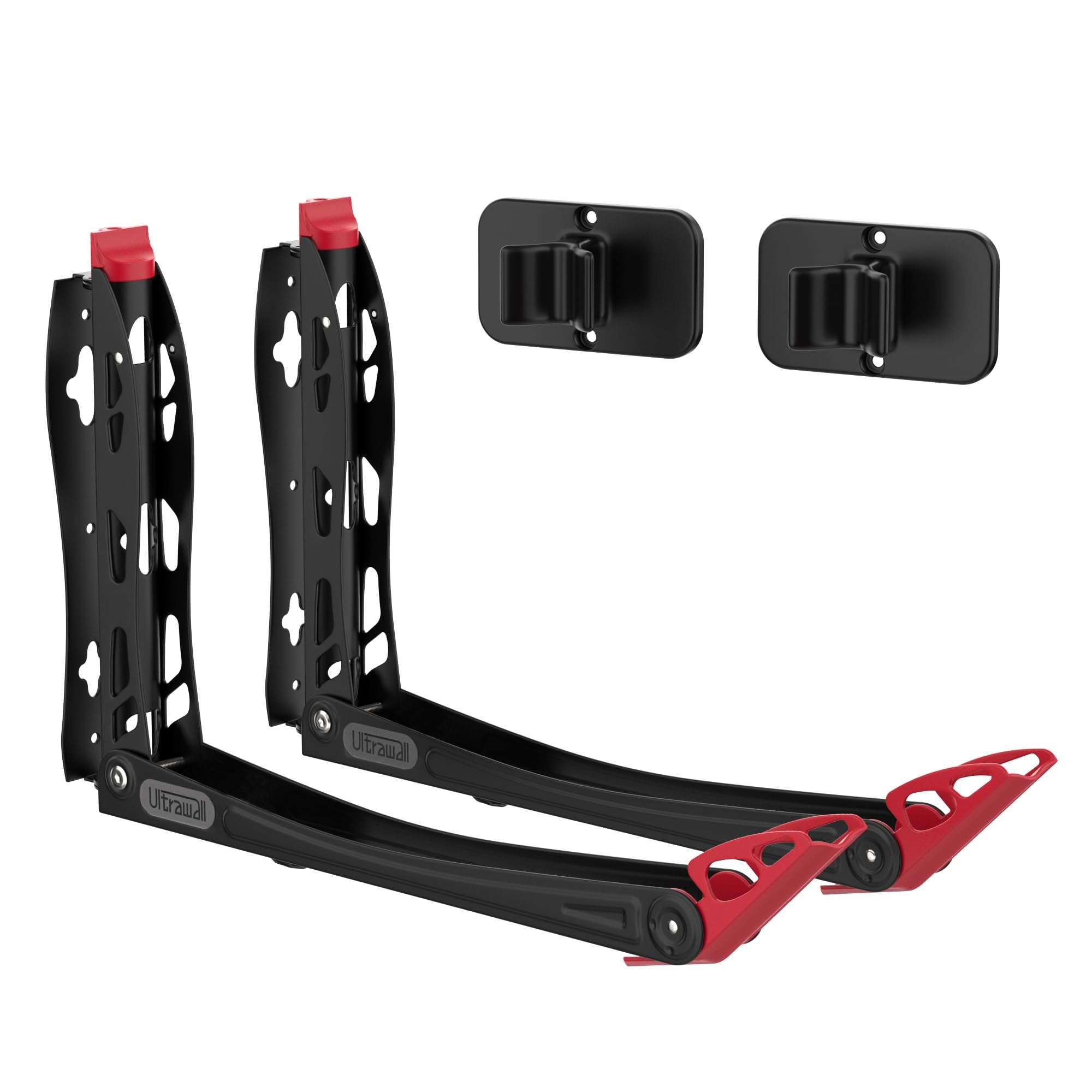 Ultrawall BIKEPAL Swivel Bike Racks, No Lifting Wall Mounted Bike Storage Solution for Home, Garage Bike Hanger, 2 Pack 1