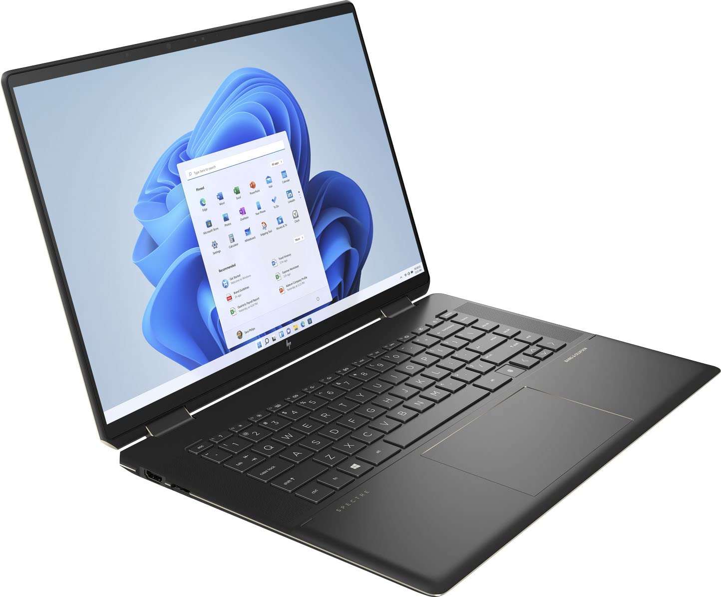 HP Spectre x360 16” 3K+ IPS (3072 x 1920) 2-in-1 Laptop, Touch 400nits, i7-11390H, Iris Xe Graphics, Fingerprint, w Stylus 16GB 3200MHZ DDR4 RAM& 512GB PCIe SSD win11 pro 6