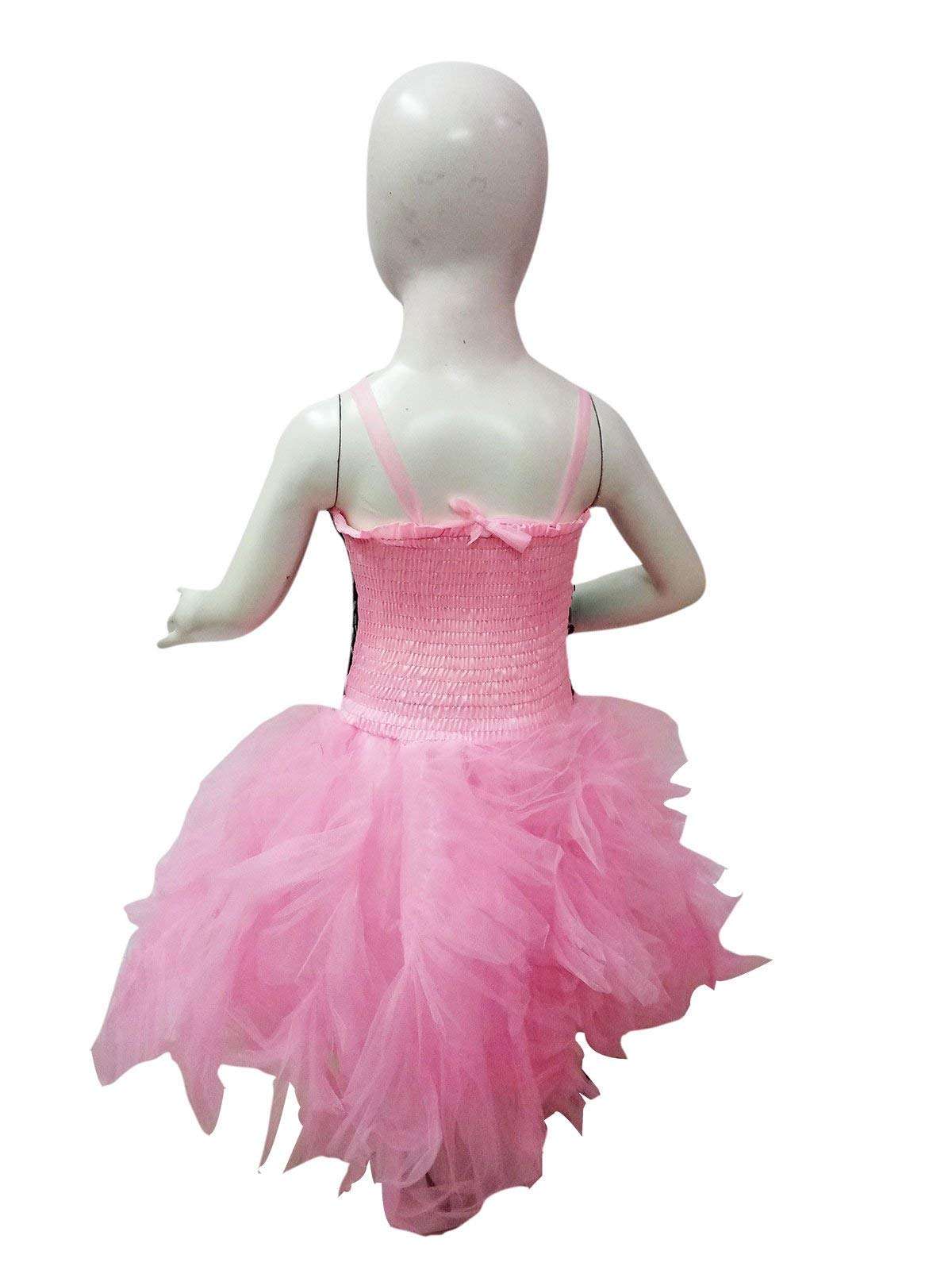 BookMyCostume Pink & Black Frock Annual Day Dance Girls Fancy Dress Costume - Premium 10-12 years 3