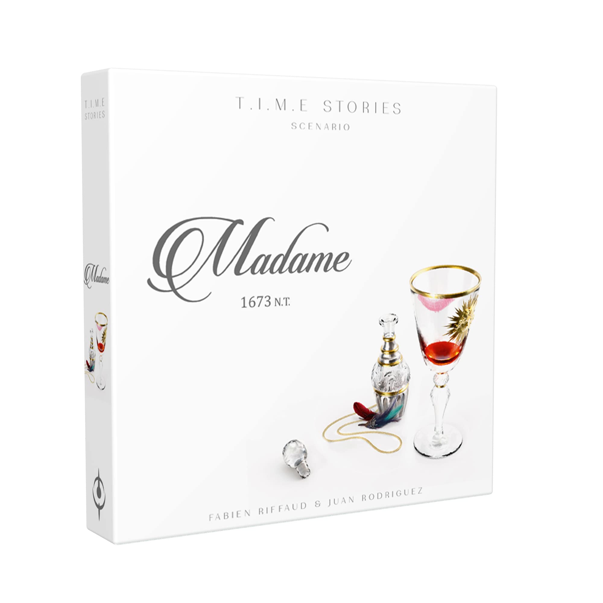 TIME Stories Madame EXPANSION - Dive into 17th Century Versailles! Adventure Game, Cooperative Strategy Game for Kids & Adults, Ages 12+, 2-4 Players, 90 Min Playtime, Made by Space Cowboys 1