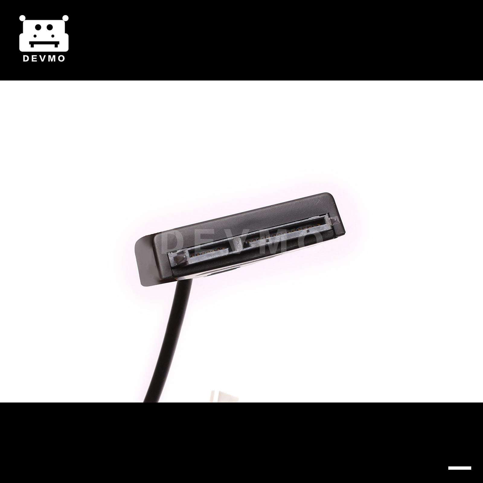 DEVMO Hard Disk Drive 7+15 Pin SATA to USB 2.0 External Converter Adapter Cable 2.5" inch SSD HDD Laptop 4