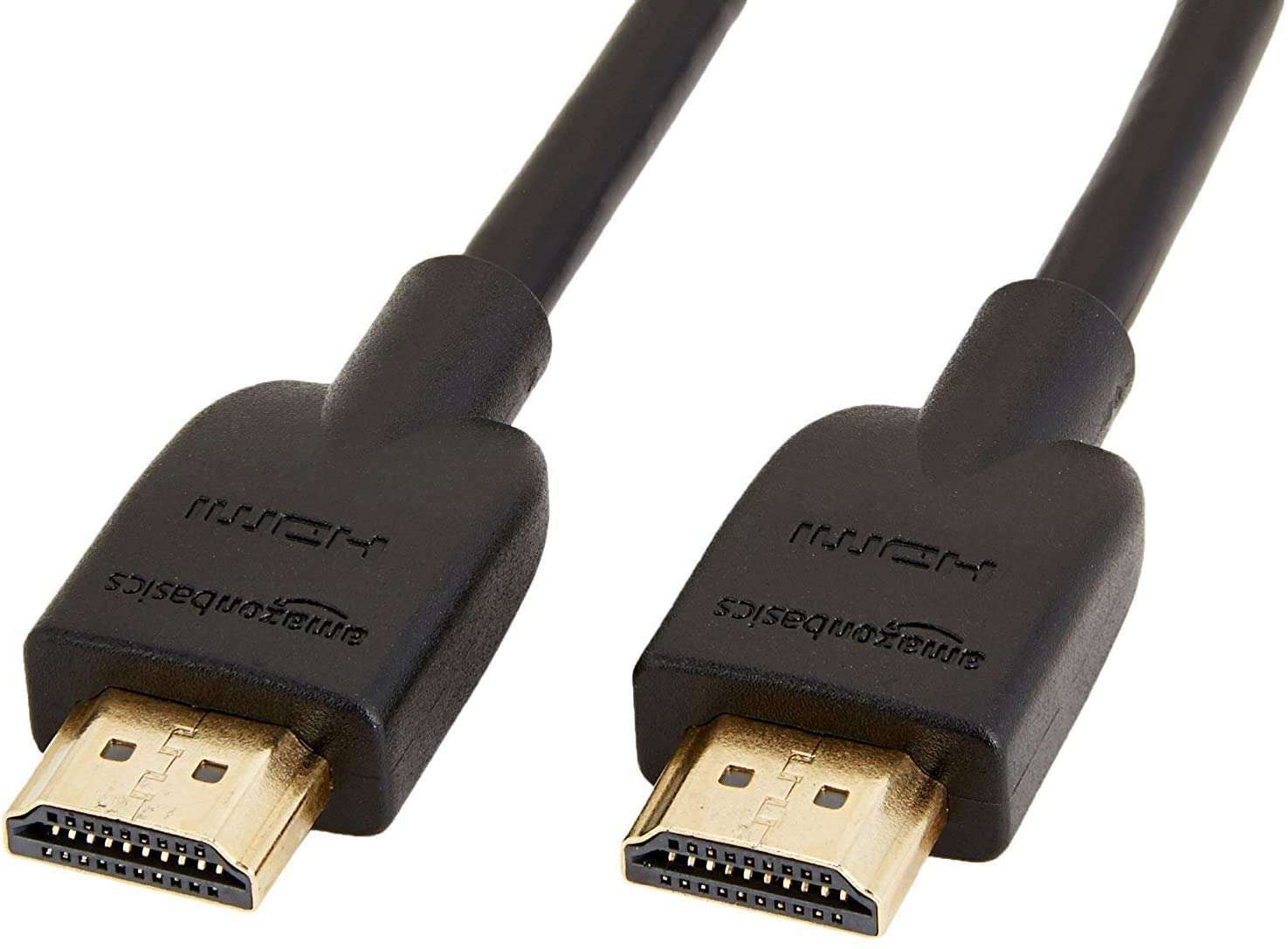 Amazon Basics High-Speed HDMI Cable, 6 Feet (2-Pack),Black & USB 2.0 Cable - A-Male to B-Male for Personal Computer, Printer (Black, 16 Feet, 4.8 Meters) 3