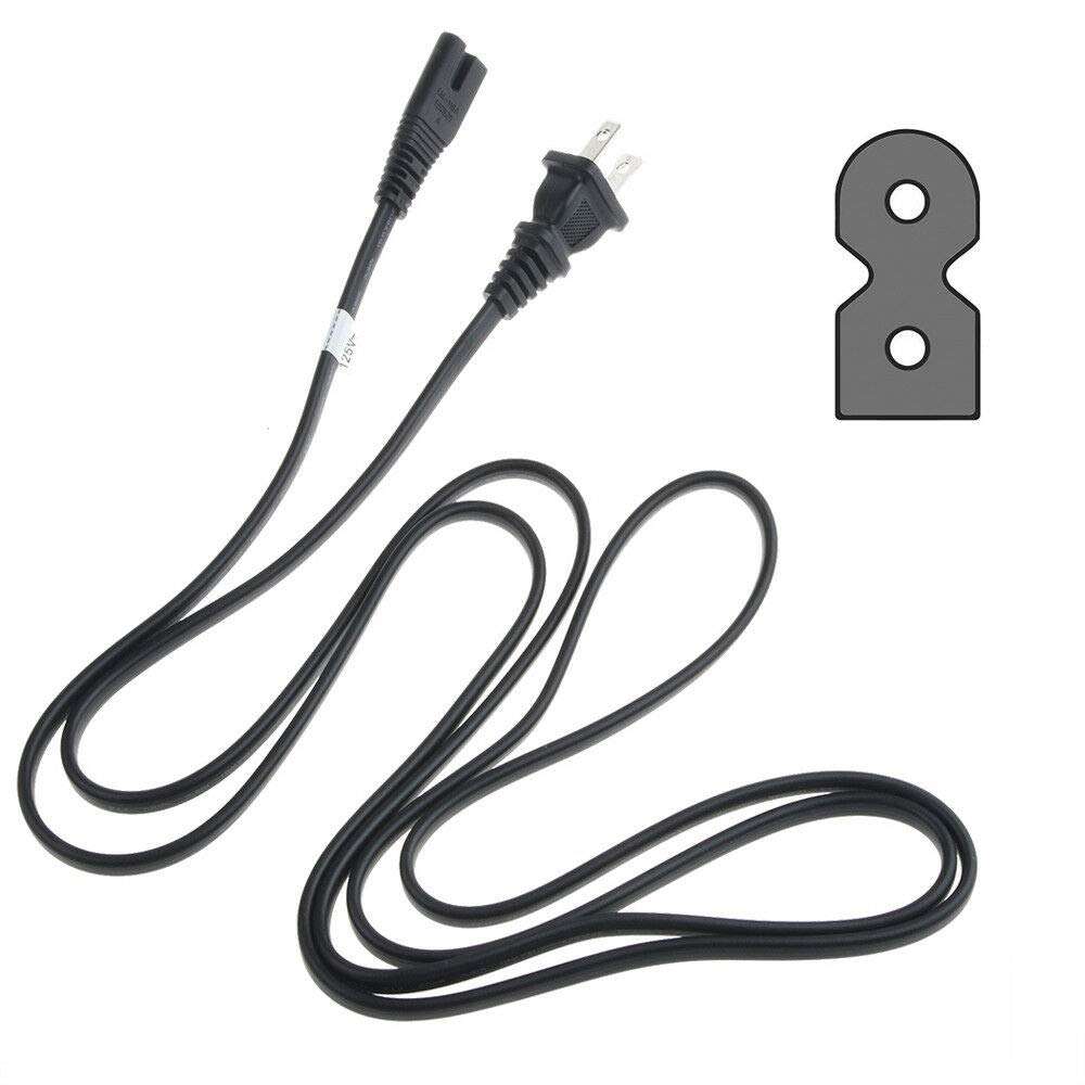 yan AC Polarized Power Cable Cord for Sony BDP-S500 RDR-HX715 BDP-BX1 Blu-Ray Player