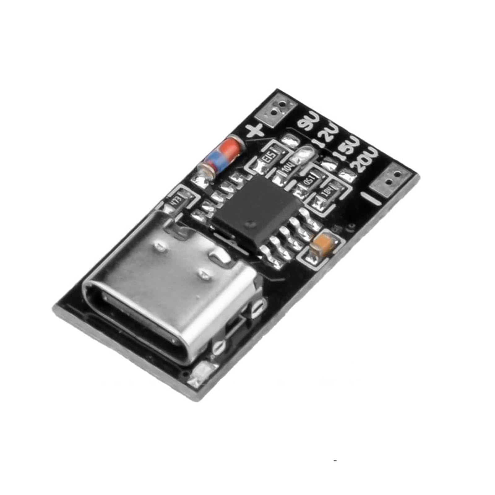 5 Pieces of PD/QC/AFC Decoy Board Fast Charging USB C Boost Module, PD3.0 2.0 PPS/QC4+ FCP AFC Type-C Trigger Polling Detector Power Module 5