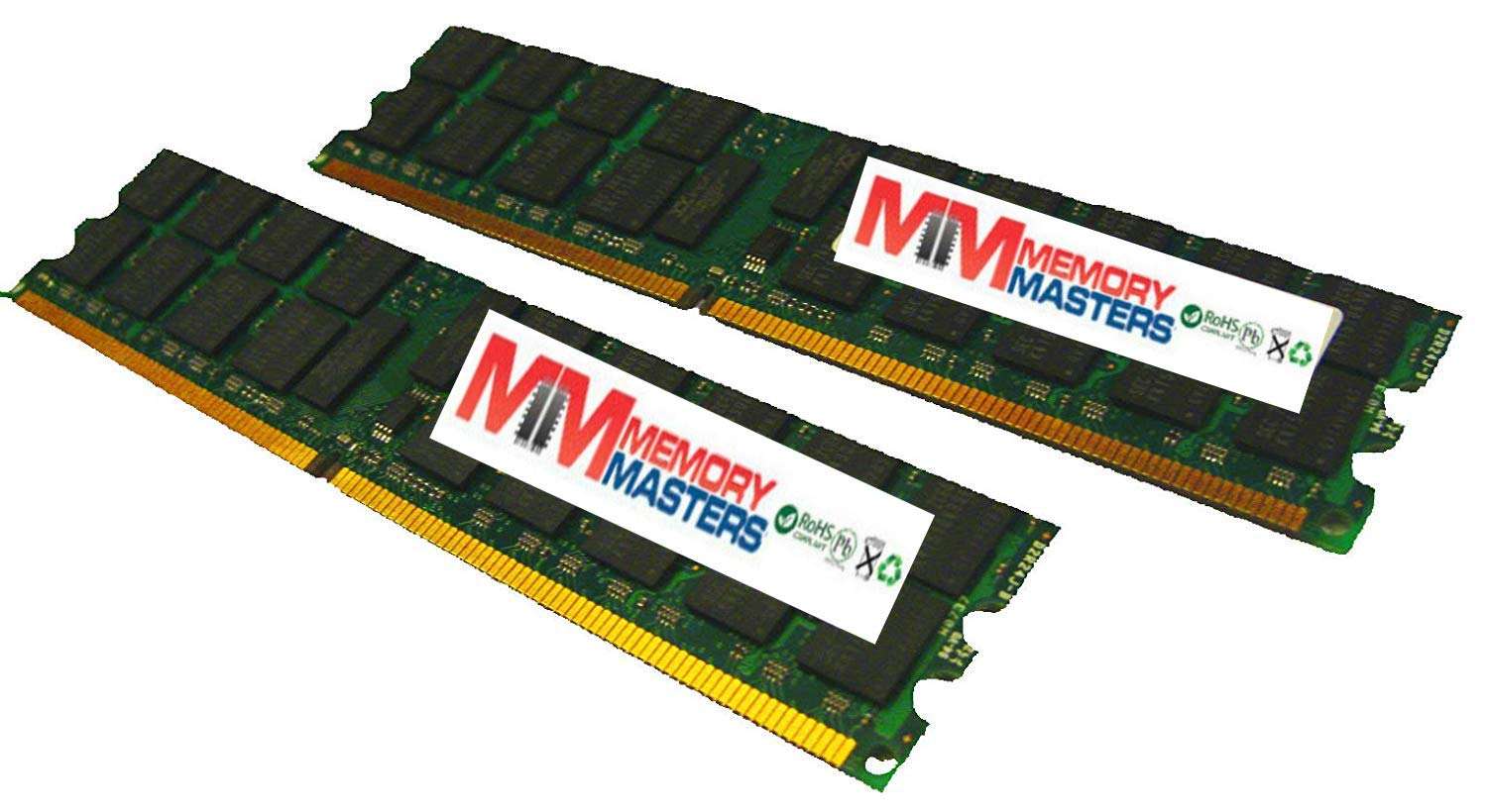 MemoryMasters 4GB Kit 2 x 2GB Memory for Dell PowerEdge 2800 Server PC2-3200R ECC Registered DDR2-400 240 pin 1.8v DIMM