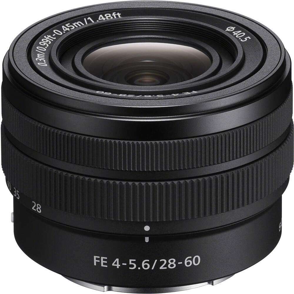 FE 28-60mm F4-5.6 Full-Frame Compact Zoom Lens (SEL2860) (Black) for Sony Alpha Mirrorless Cameras