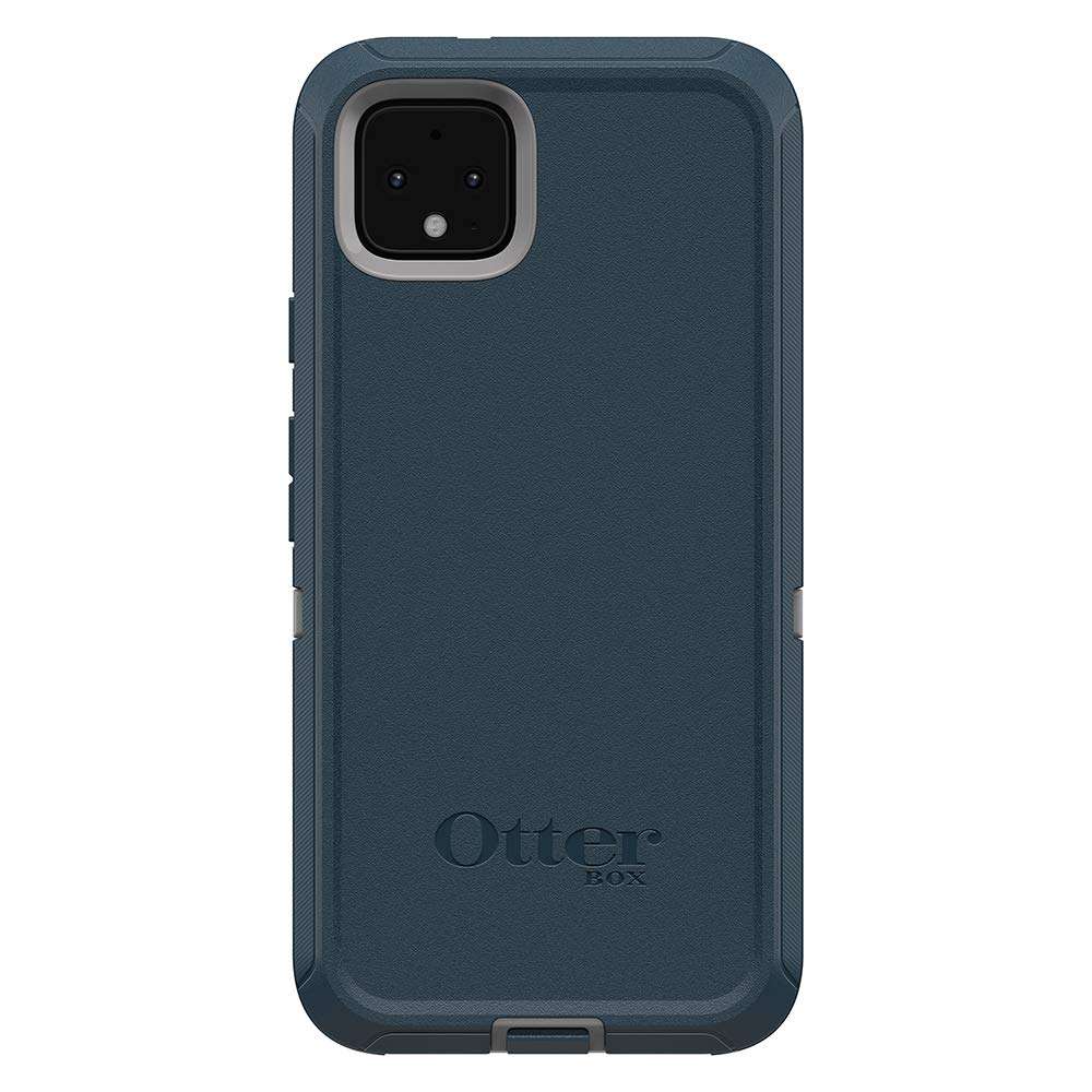 OtterBox Defender Series SCREENLESS Case Case for Google Pixel 4 XL - Gone Fishin (Wet Weather/Majolica Blue) 2