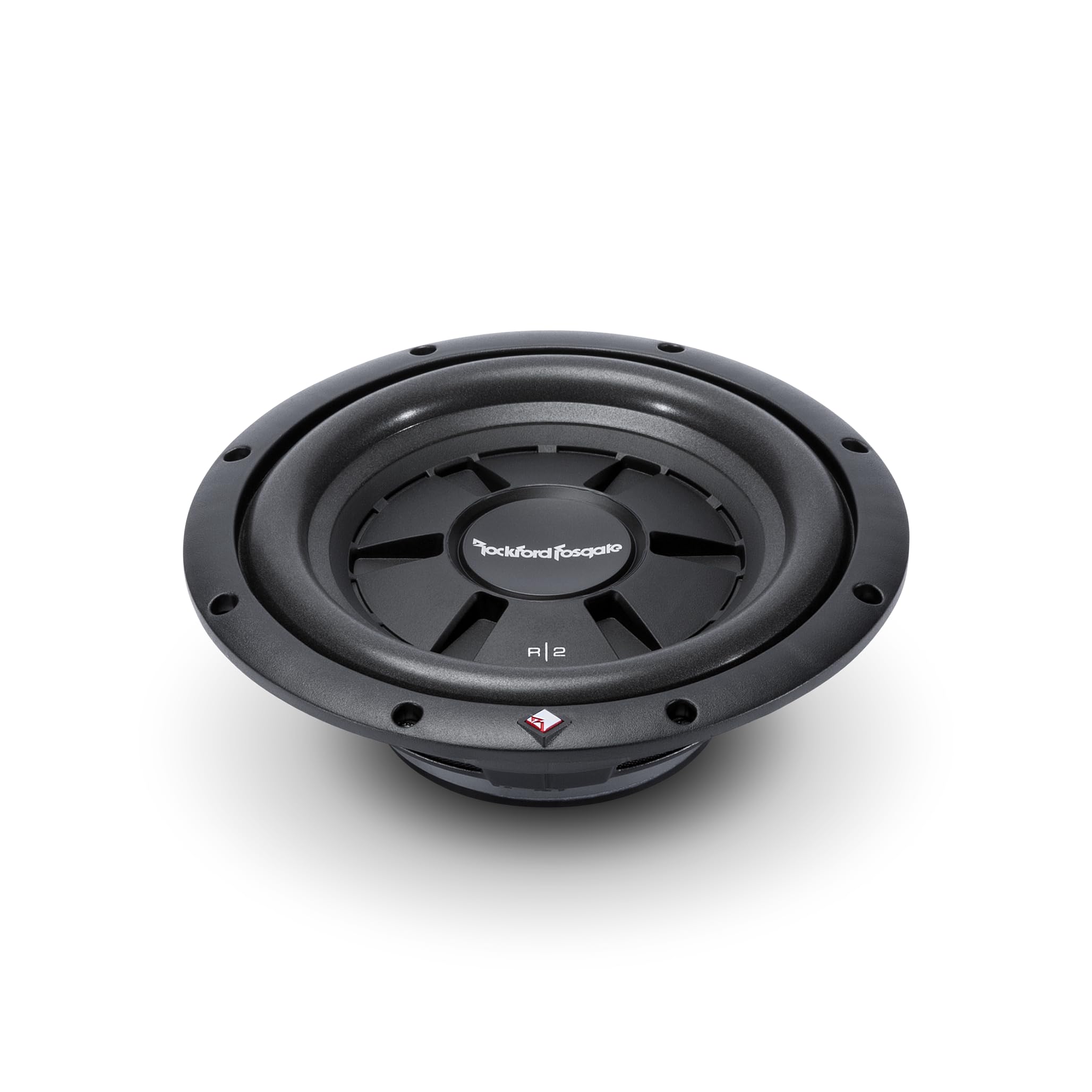 Rockford Fosgate Prime R2SD2-10 Single R2 Slim 10" 2-Ohm DVC Shallow Subwoofer - 200 Watts RMS / 400 Watts Peak 4