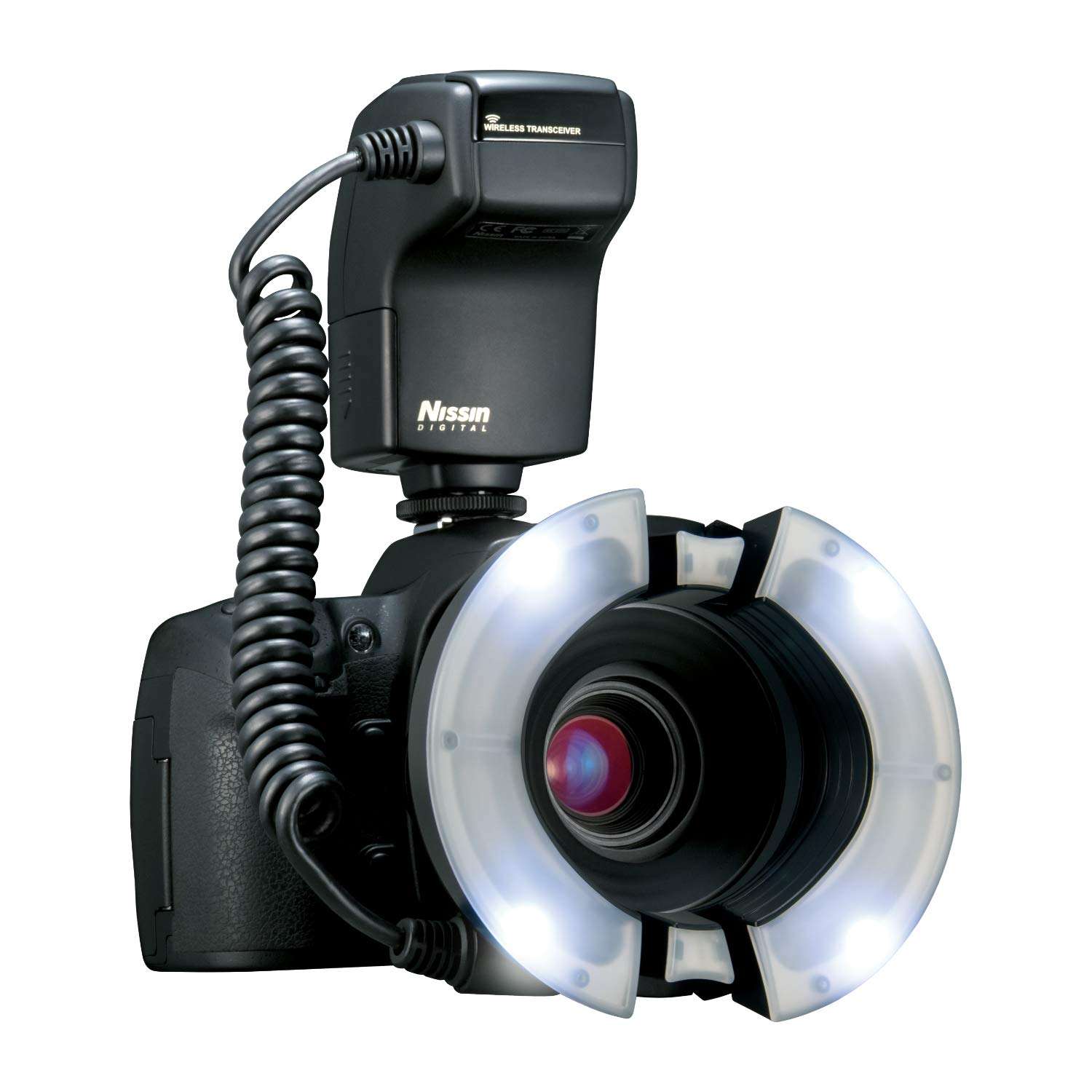 Nissin MF18 for Canon Macro Ring Flash - TTL Flash with Soft Diffuse Light and Precise Control for Professional Macro Photography, 1/1 to 1/1024 Power, User Friendly Controls 1