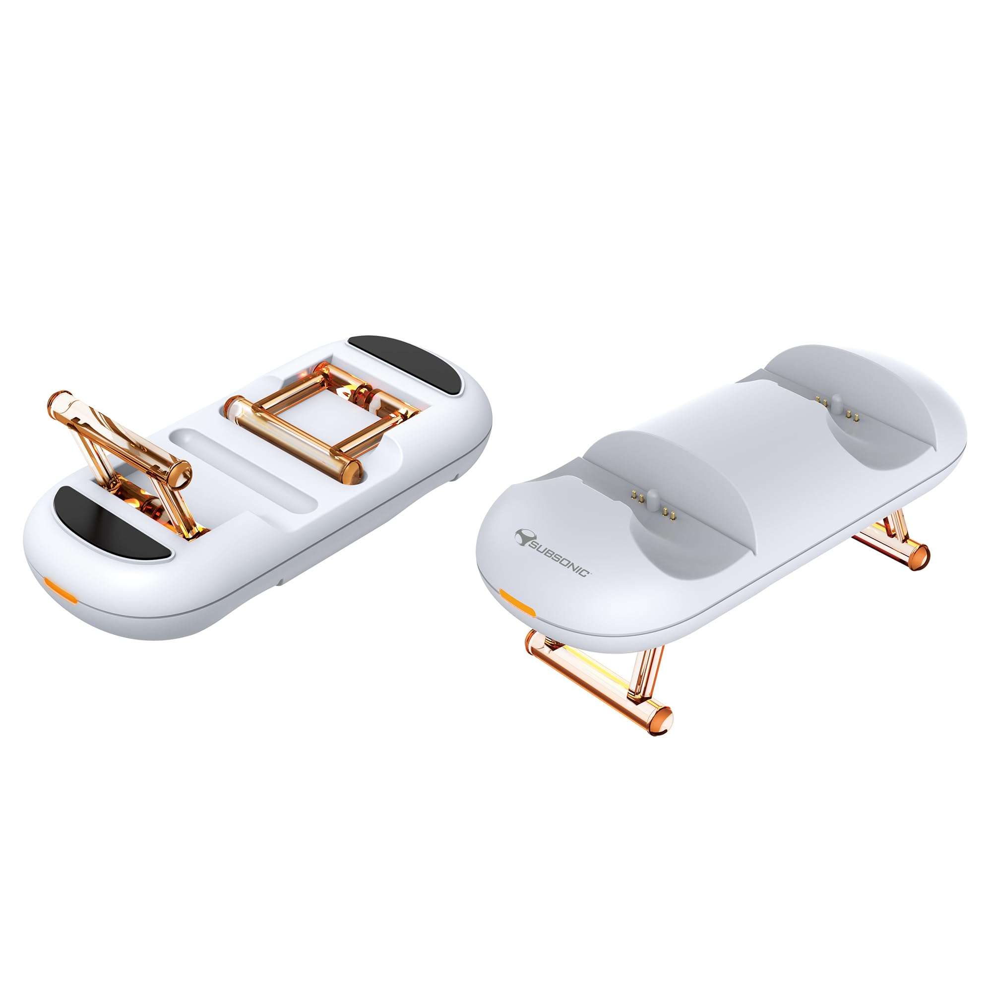 Subsonic - PS5 Controller Charger, Compact Charging Station for PS5 Dualsense Controller, Ps5 Charger for Dual PS5 Controller, PS5 Charging Station with USB-c Cable 5