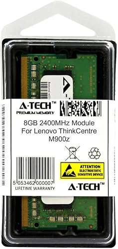 A-Tech 8GB Module for Lenovo ThinkCentre M900z Laptop & Notebook Compatible DDR4 2400Mhz Memory Ram (ATMS350497A25827X1) 2