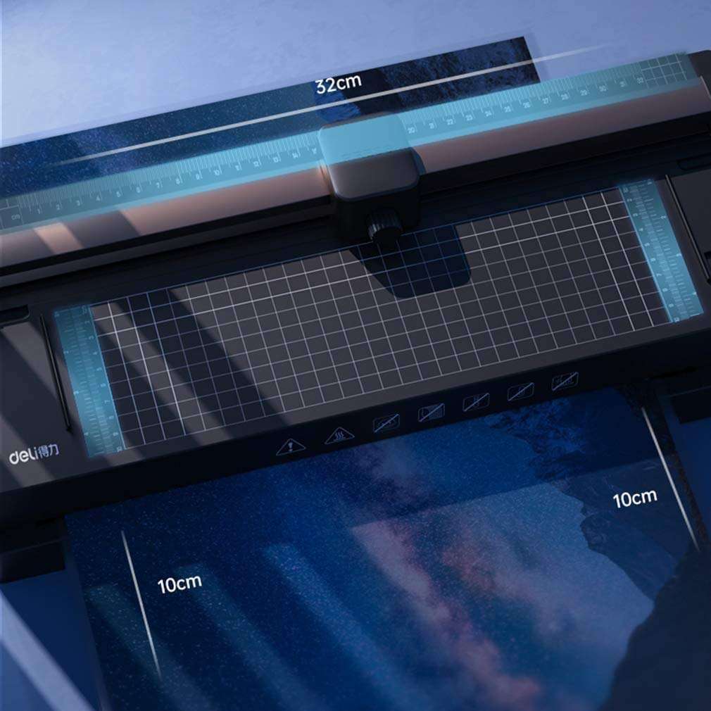 LKNJLL Laminator for A3/A4/A6, 13 Inch Thermal Laminator Laminating Machine with 50 Pouches for Office Home Use, Paper Trimmer and Corner Rounder 2