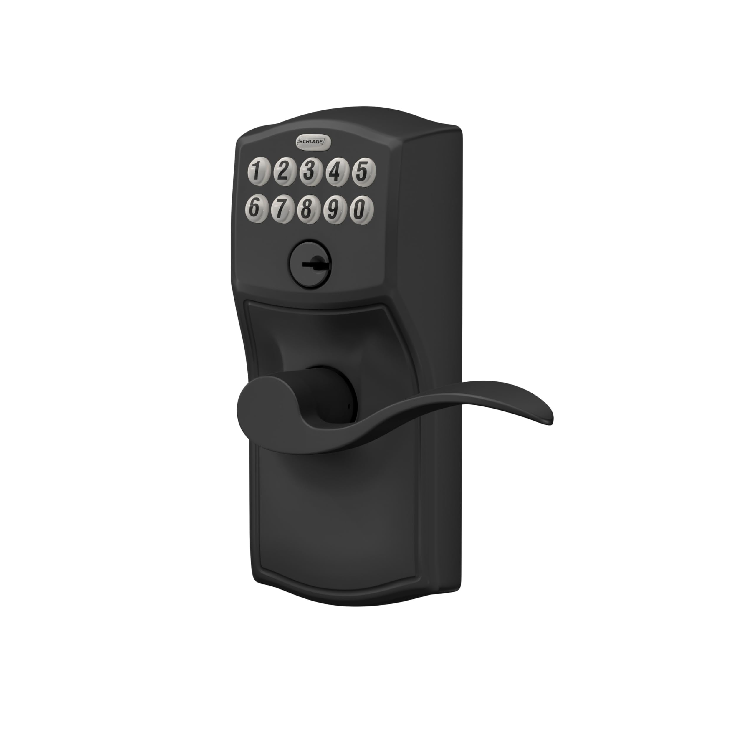 SCHLAGE FE595 CAM 622 Acc Keypad Entry with Flex Electronic Lock, Matte Black 3