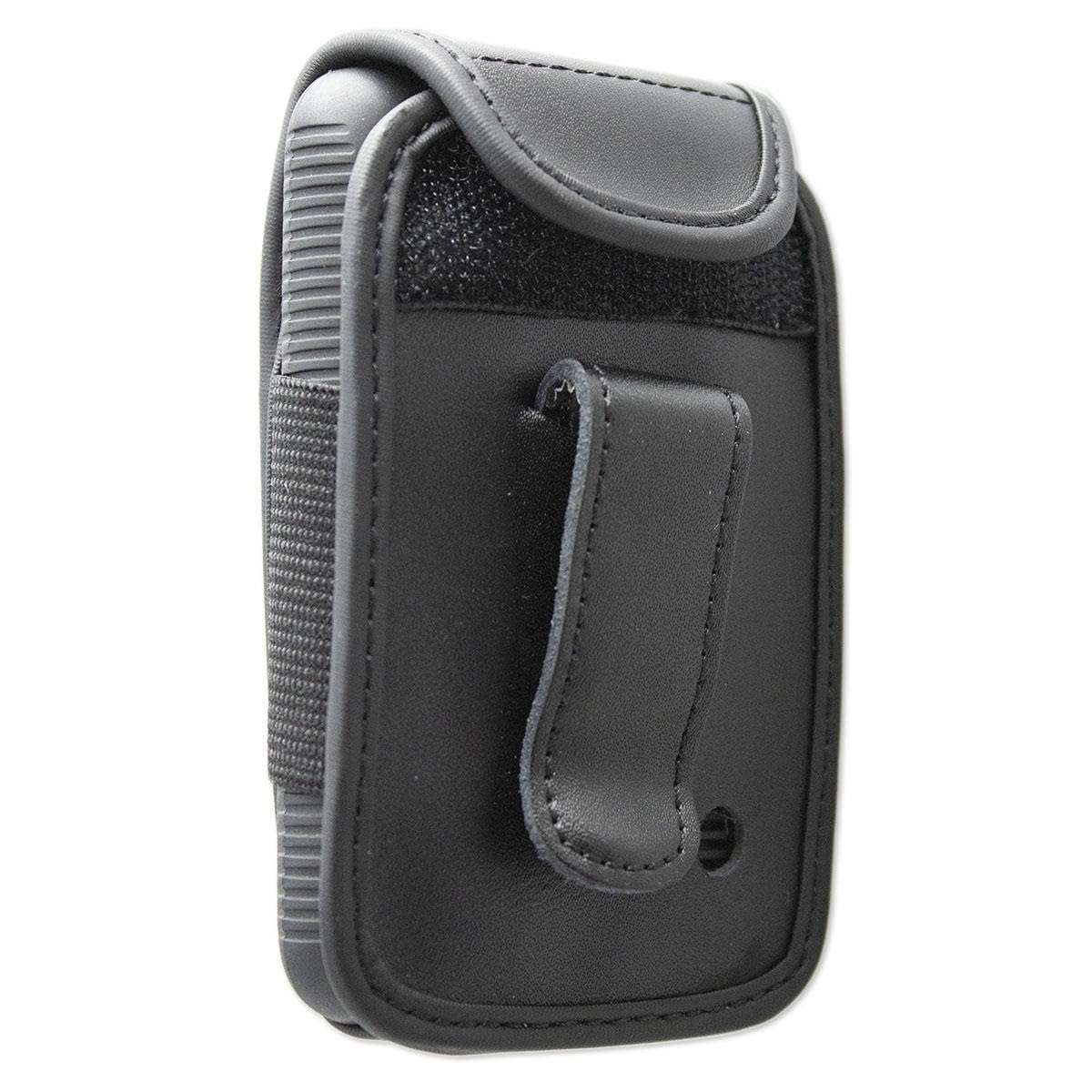 caseroxx Leather-Case with Belt Clip for Dexcom G6 Made of Genuine Leather, Mobile Phone Cover in Black 3