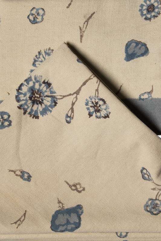 CONTRAST LIVING Srasni Hand Block Printed Kitchen Towel/Dish Towel/Hand Towel Multi Color Set of 4 Pcs 2