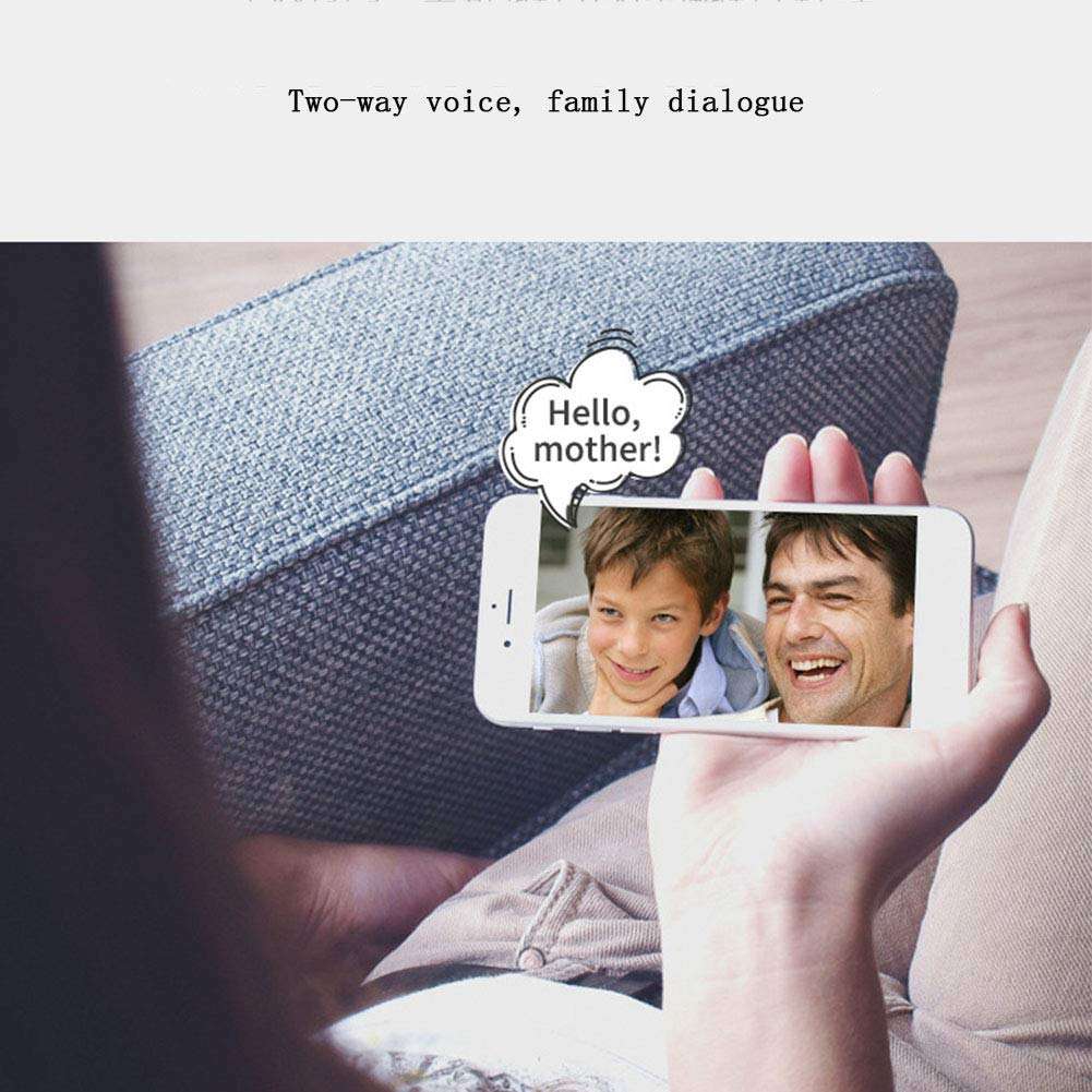 Like More 360°VR Panoramic Fisheye Network Camera Home Two-Way Audio Mobile Detection Anti-Theft Night Vision IP Camera 5