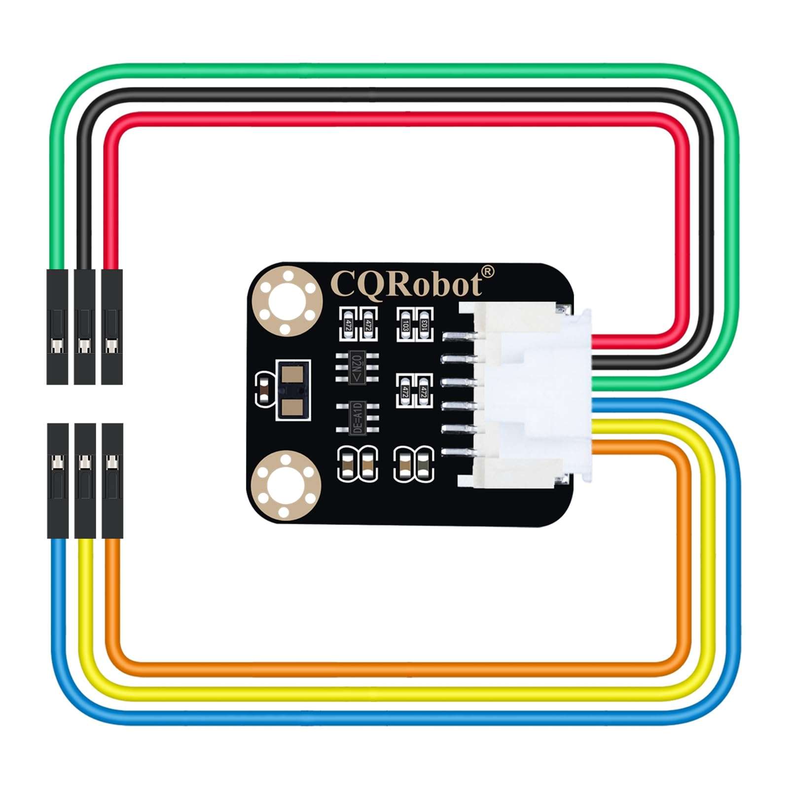 CQRobot VL53L1X Time-of-Flight (ToF) Long Distance Ranging Sensor, Compatible with Raspberry Pi/Arduino/STM32 Board, I2C Interface. for Mobile Robot, UAV, Detection Mode, Camera, Smart Home.