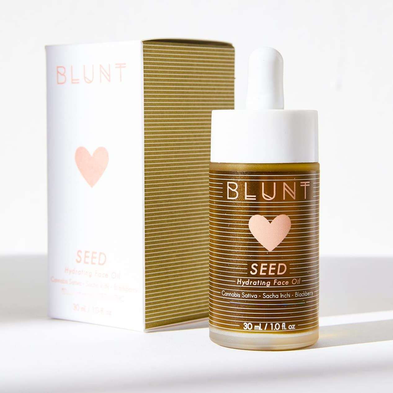 Hemp Seed Hydrating Face Oil | Luxury Moisturizing Serum for All Skin Types | Vegan, Cruelty-Free Facial Care, 1.0 Fl. Oz. 1