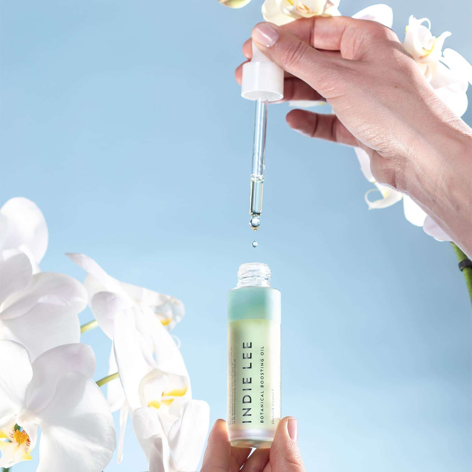 Indie Lee Botanical Boosting Oil - Face Oil with Vitamin E & Orchid Extract - Contains Malic Acid for Gentle Exfoliation - Rosehip + Jojoba Facial Moisturizer for Daily Use (30 ml) 3