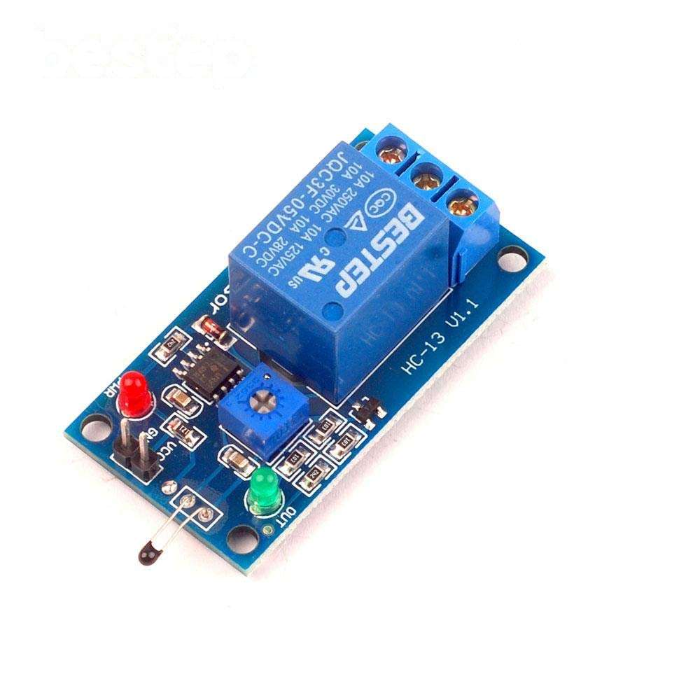 5V Thermal Sensor Module 1 Channel Relay Module Combo Module Thermistor Temperature Sensor Module 4
