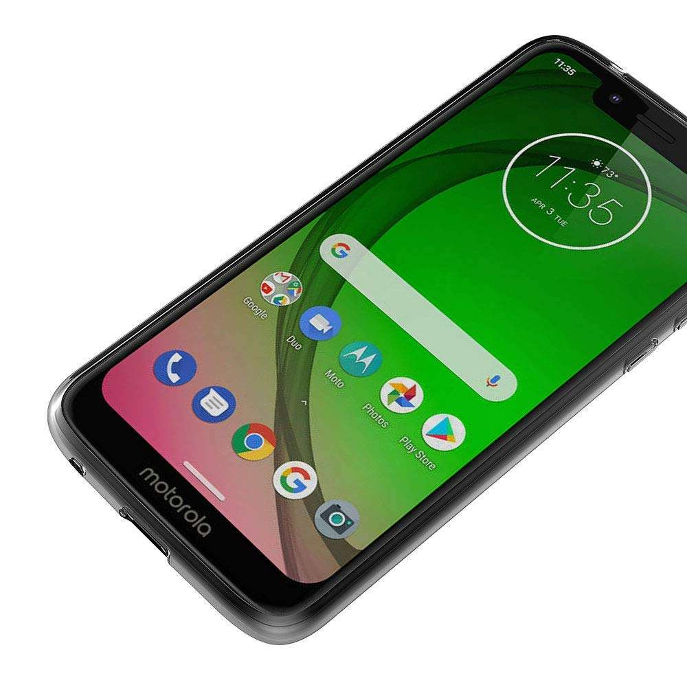 MaiJin Case for Motorola Moto G7 Play (5.7 inch) Soft TPU Rubber Gel Bumper Transparent Back Cover 6