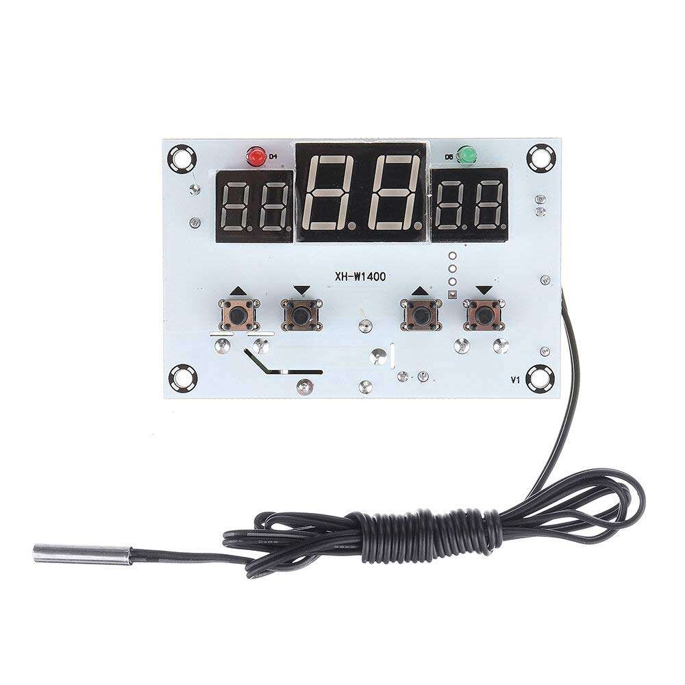 DDRZD Test & Measuring Module 3pcs 220V XH-W1400 Digital Thermostat Embedded Chassis Three Display Temperature Controller Control Board HIGH Performance Test Module 1