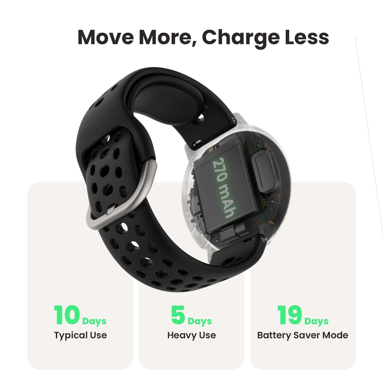 Amazfit Active 2 Sport Smart Watch Fitness Tracker for Android and iPhone, 44mm, 10 Day Battery, Water Resistant, GPS Maps, Sleep Monitor, 160+ Workout Modes, 400 Face Styles, Silicone Strap, Free App 4