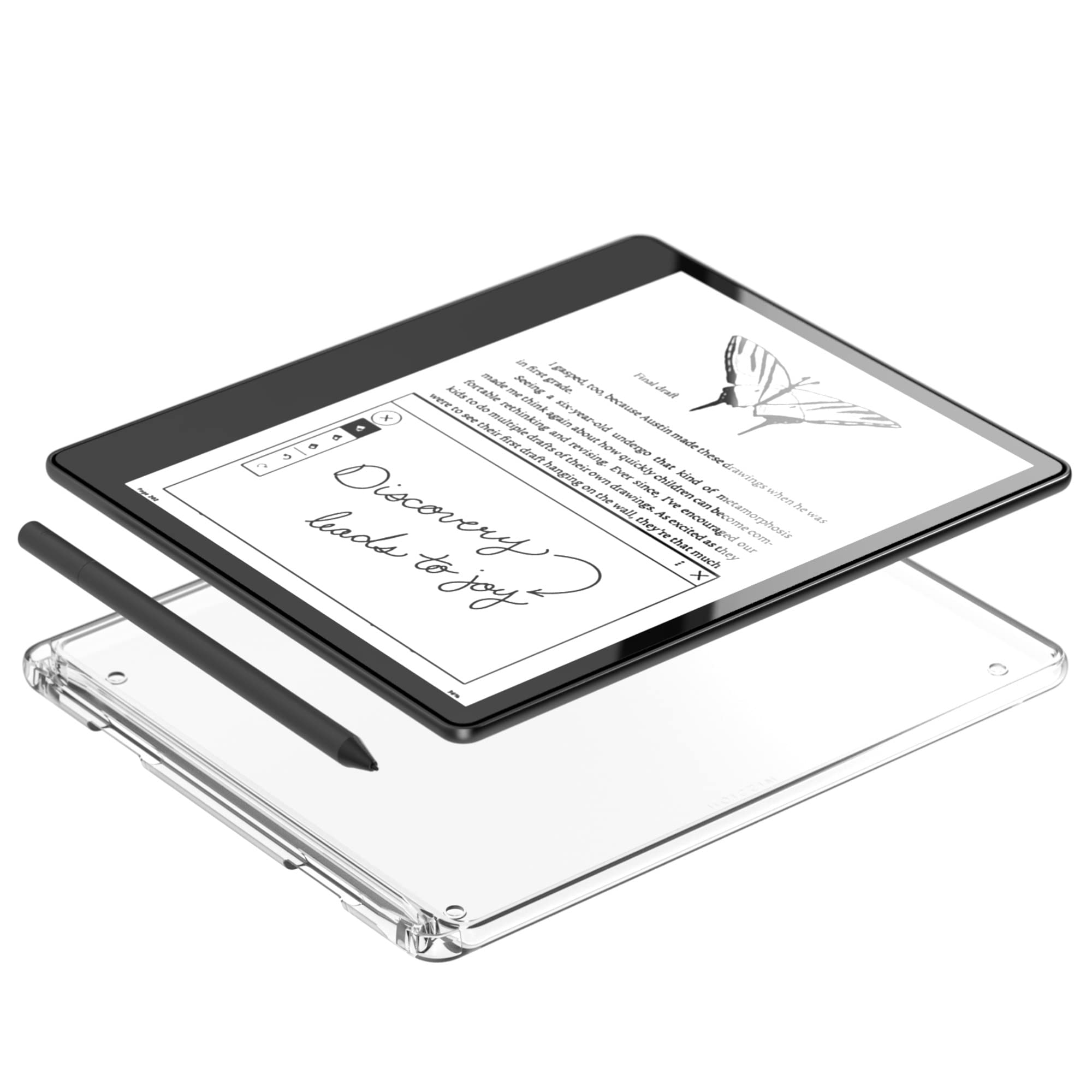 Made for Amazon Snap-in Clear Case, for Kindle Scribe (2022 Release) 3
