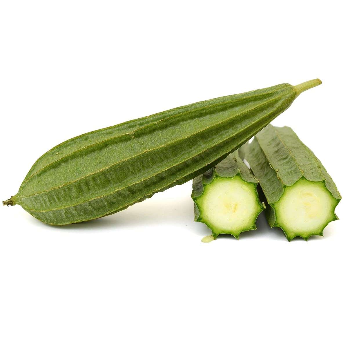 Leafy Tales Ridge Gourd Seeds for Kitchen Gardening, 25 seeds, RidgeGourd 2