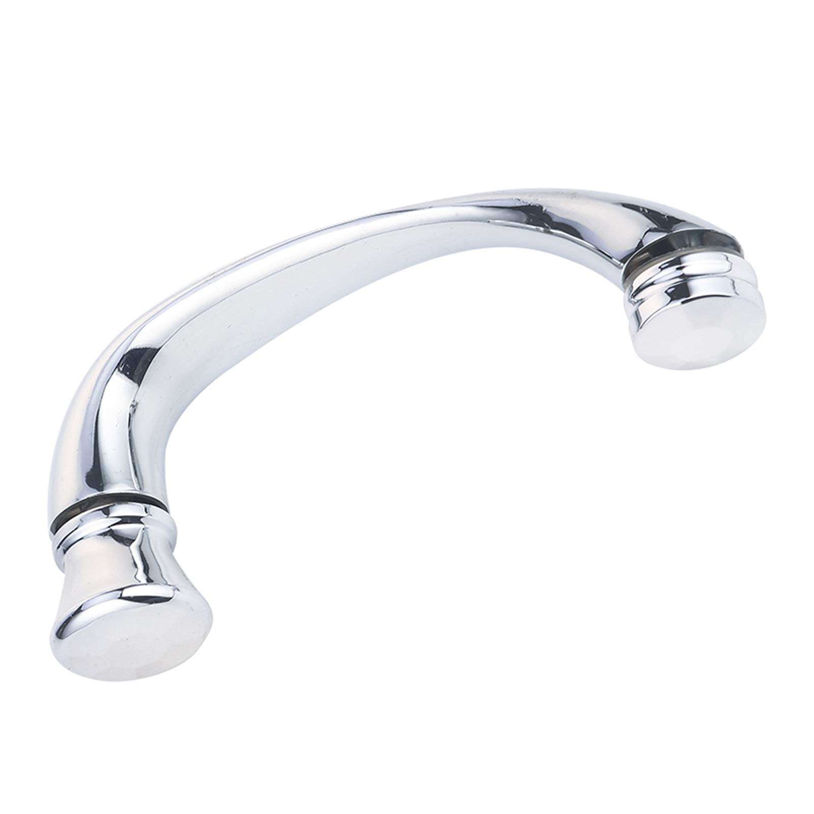 GAXQFEI Small Door Handle Set for Glass Door, Bathroom Sus Shower Door Handle, Hole to Hole 145Mm 1