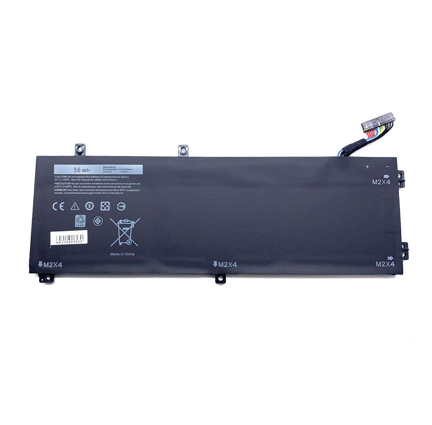 Binger New H5H20 Replacement Laptop Battery Compatible with DELL XPS 15 9550 9560 5D91C Series Precision 5520 E-084CN, GS70 2QD-487CN GS70 2QE-083CN 2PC-633XCN GS70 Series (11.1V 5400mAh 58.8Wh) 1