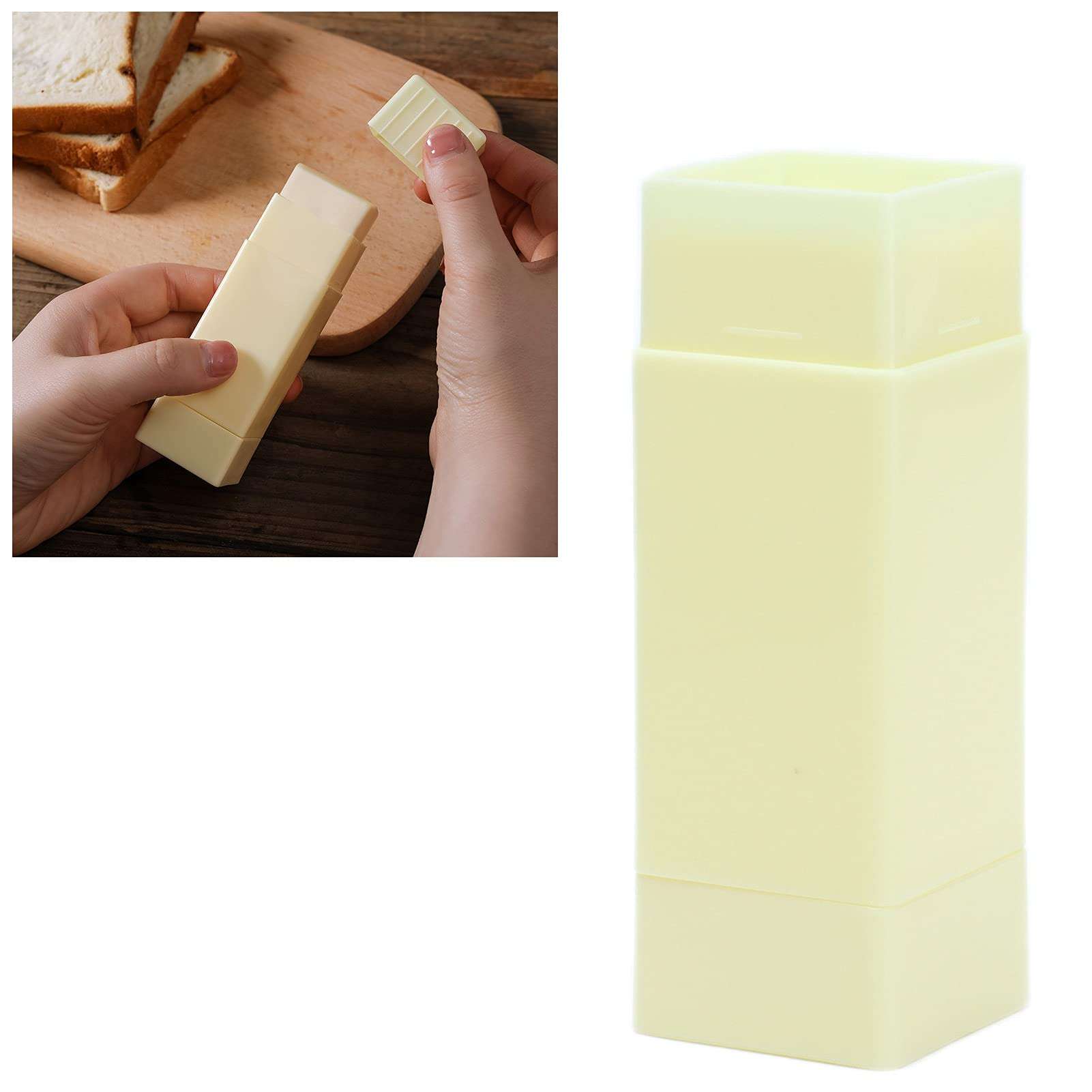 10pcs Upright Butter Stick Holder Rotatable Japanese Style Butter Spreader Kitchen Gadgets for Home Made Bread Cake Cookies 4