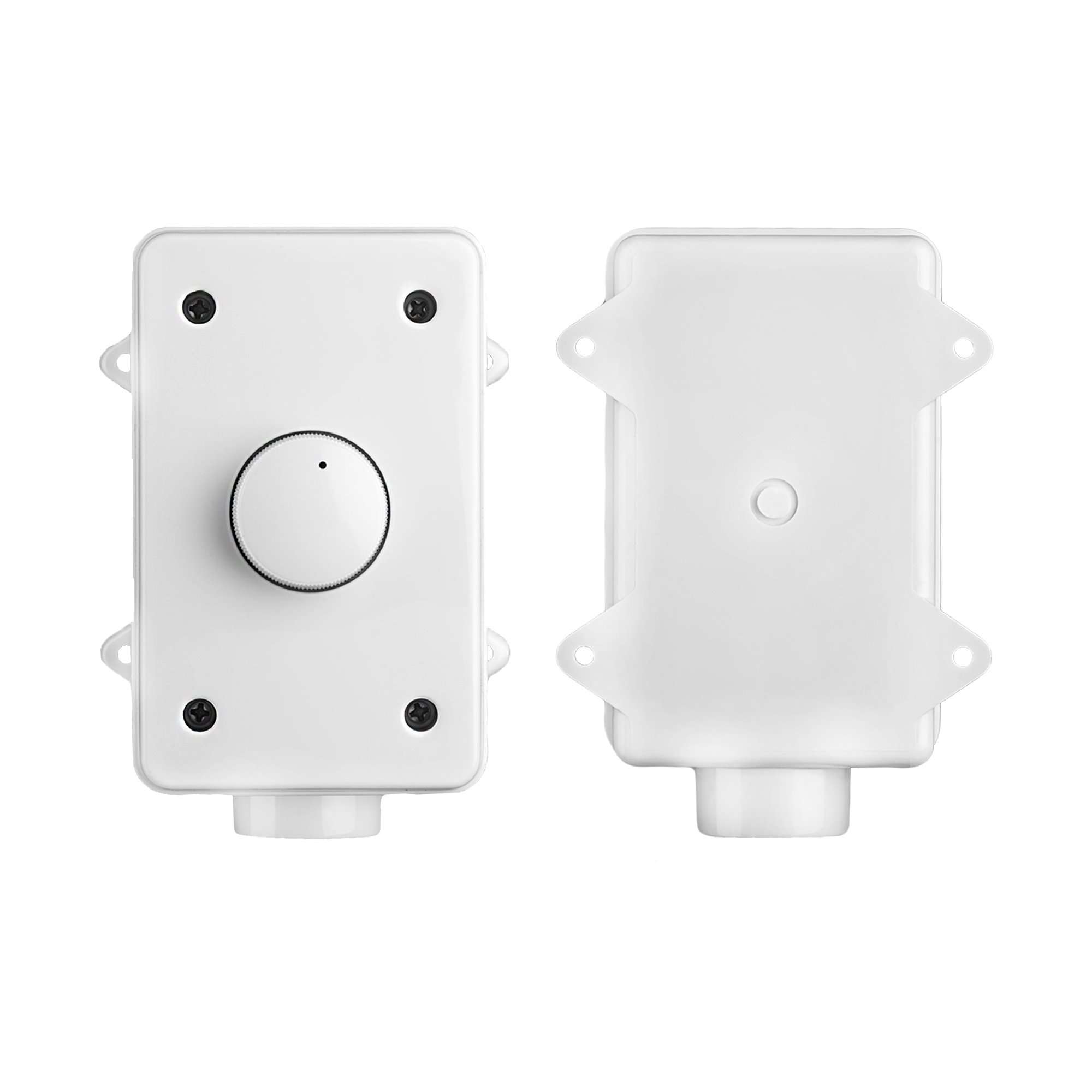 OSD Outdoor 100W Volume Control Impedance Matching, Weather Resistant Enclosure OVC100, White 3
