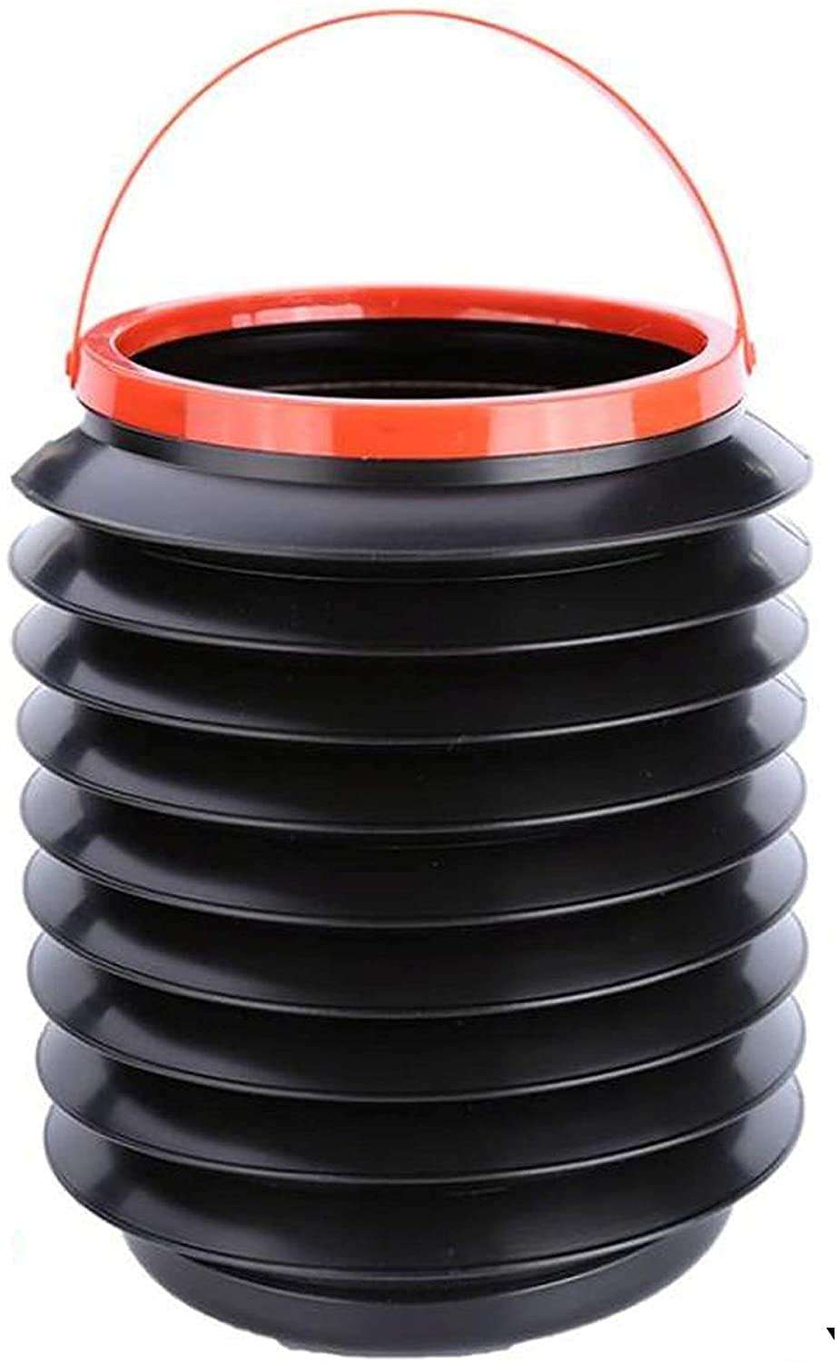 PARVY Portable Magic Container // Plastic Bucket Shape Handy Leak Proof Collapsible // Car Trunk Boot Organizer (1Pcs)