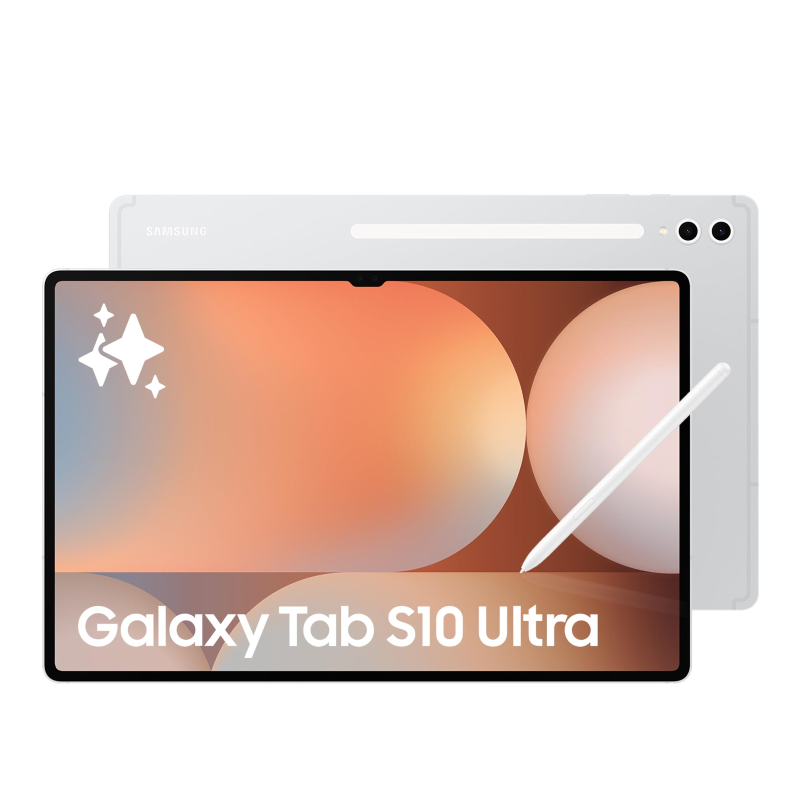 Samsung Galaxy Tab S10 Ultra, S Pen in-Box, 36.99 cm (14.6 inch) Dynamic AMOLED 2X Display, 12 GB RAM, 512 GB Storage, Wi-Fi + 5G Tablet, Platinum Silver_with Other Offers