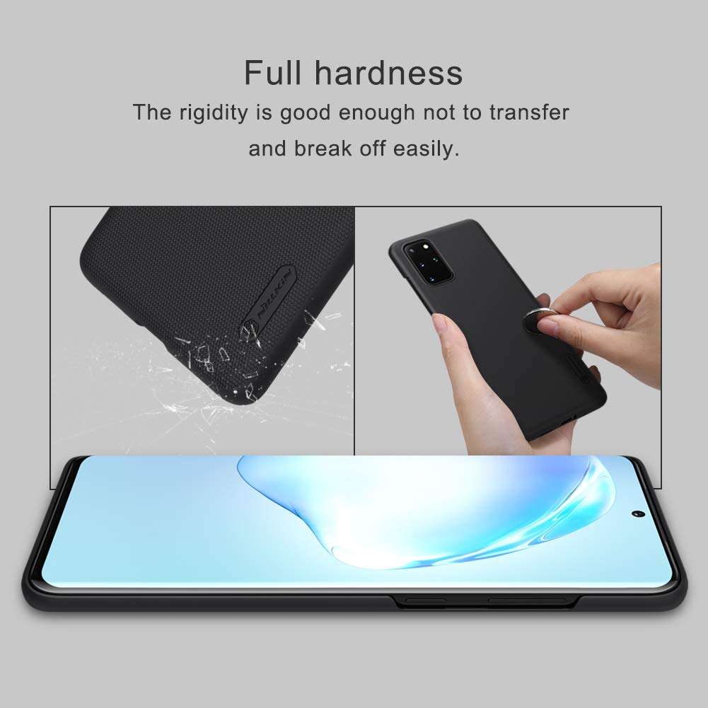 Nillkin Samsung Galaxy S20 Plus/S20 Plus 5G Case - Slim Frosted Case Full Cover Protection, Anti-Falling, Anti-Fingerprint Simple Style Case for Galaxy S20 Plus 5G/S20 Plus 5G 6.7 inch 2020, Black 5