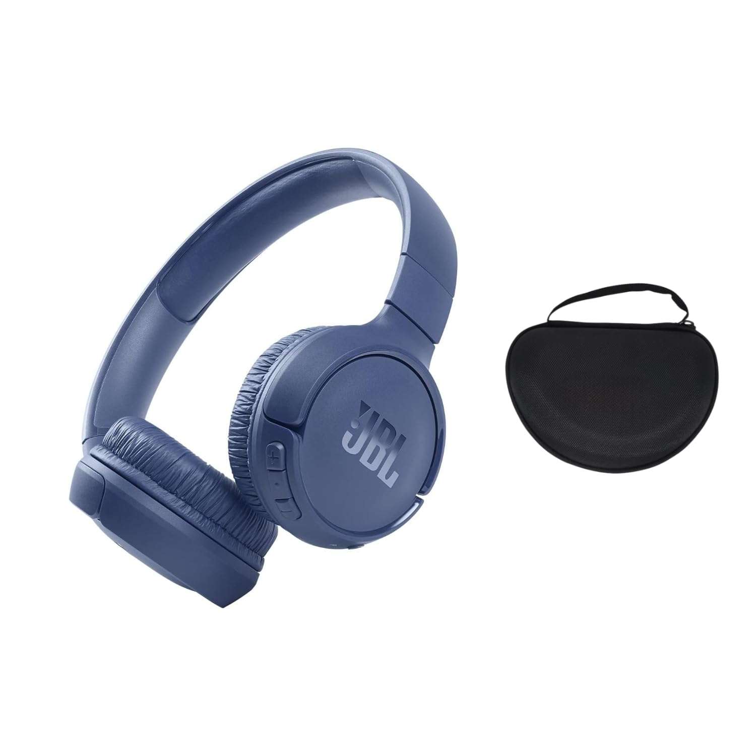 JBL Tune 510BT Wireless On-Ear Headphones Pure Bass Sound, Bluetooth 5.0, 40H Battery, Multi-Point Connectivity, Hands-Free Calls, Lightweight & Foldable Design, Includes Travel Carrying Case 1
