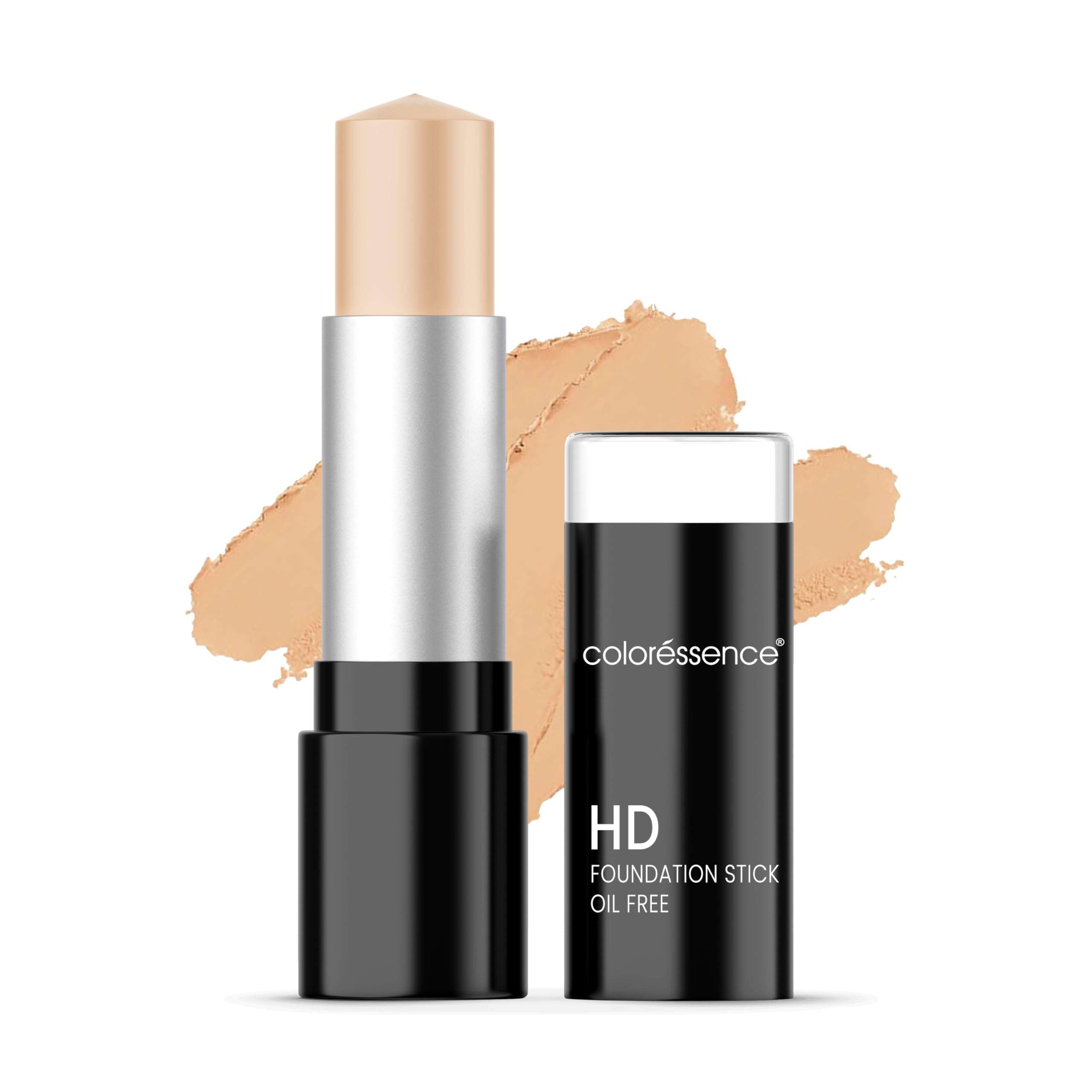 Coloressence HD Foundation Stick fo Illuminating Full Coverage Finish With an Ultra Moisturizing Formula - Petal Peach 1