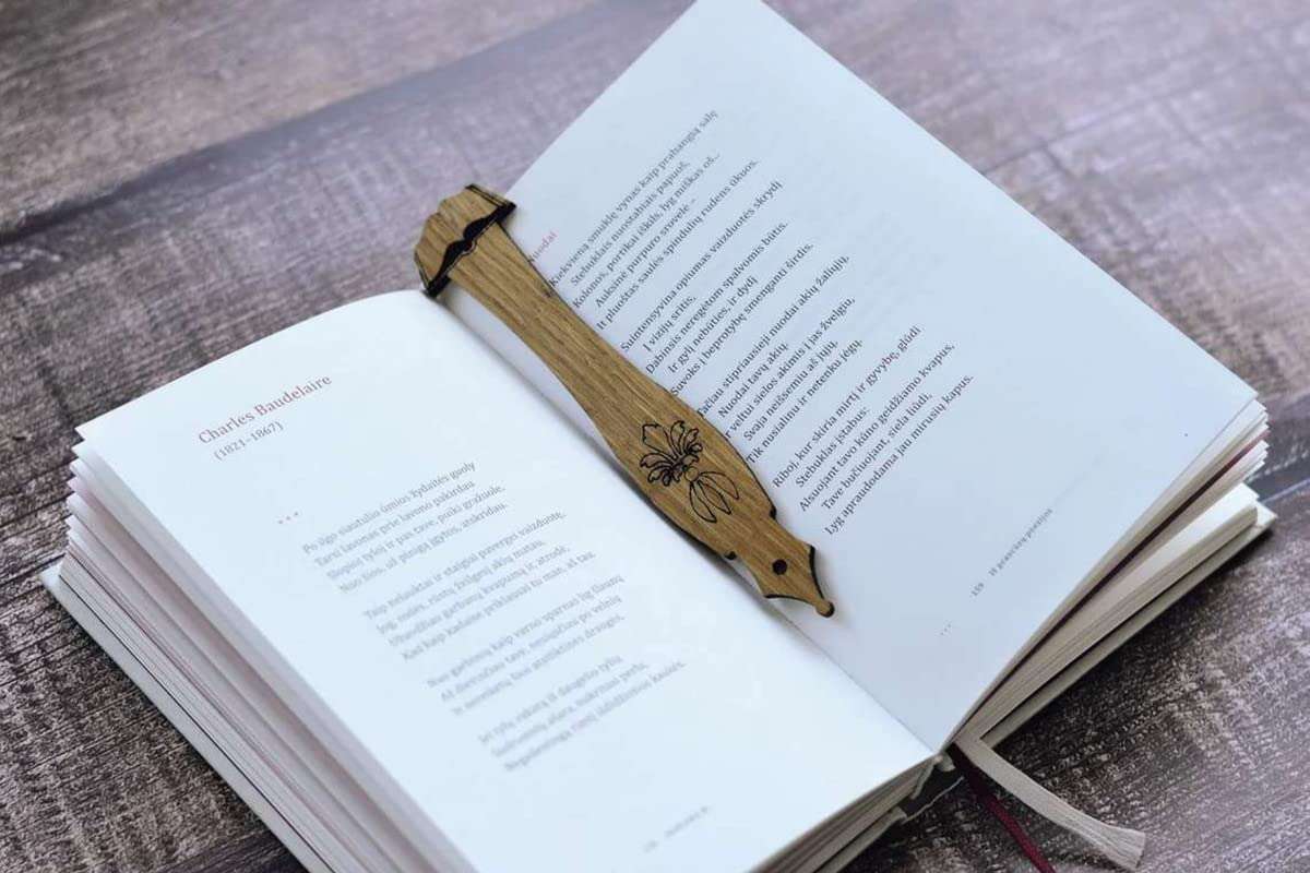 Style Works Personalized Custom Wooden Handmade Book Bookmark for Books 4