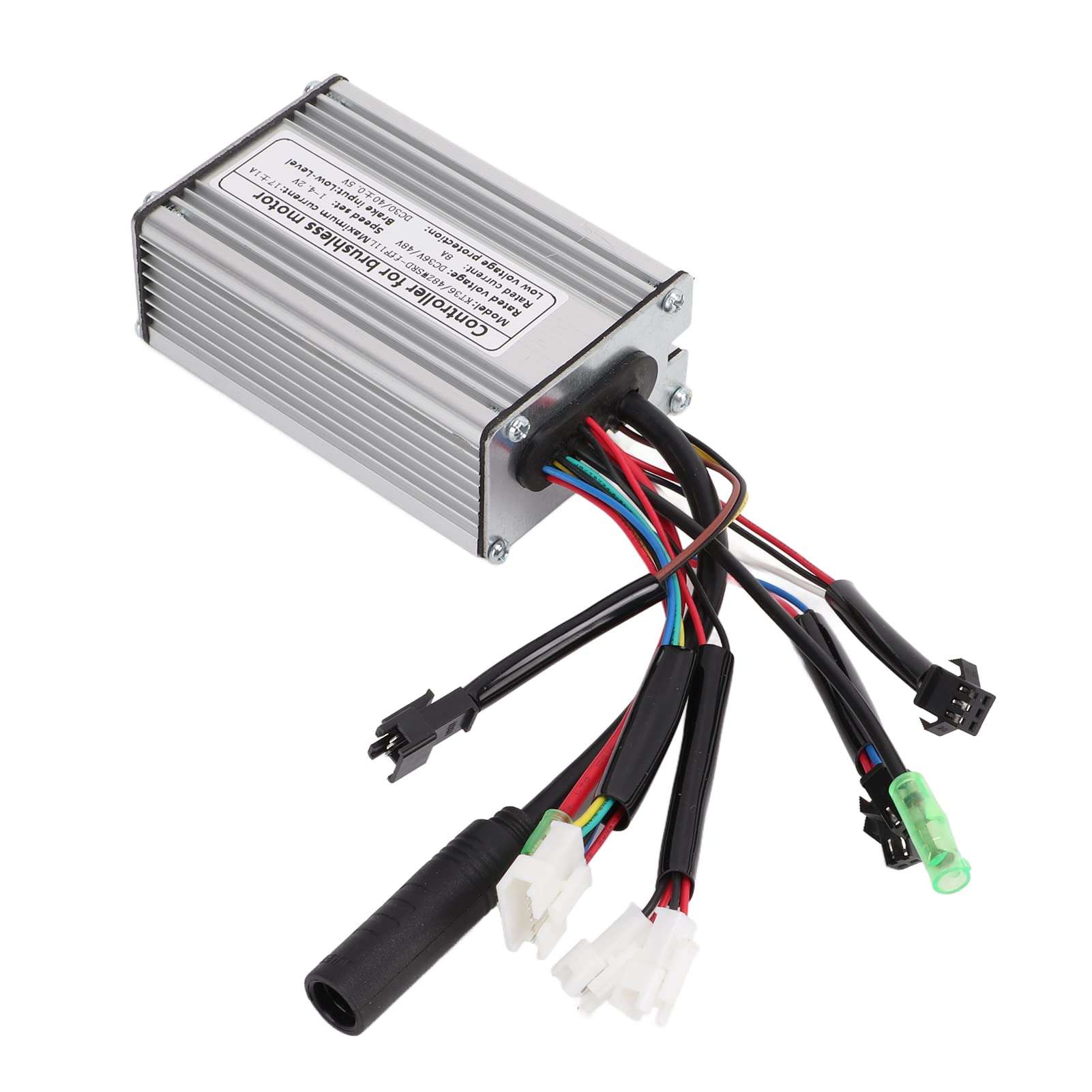 VBESTLIFE KT 17A Controller 36V 48V 350W Aluminum Alloy Motor Controller with Double Ends Light Cord Joint for Electric Electric Modification Accessories