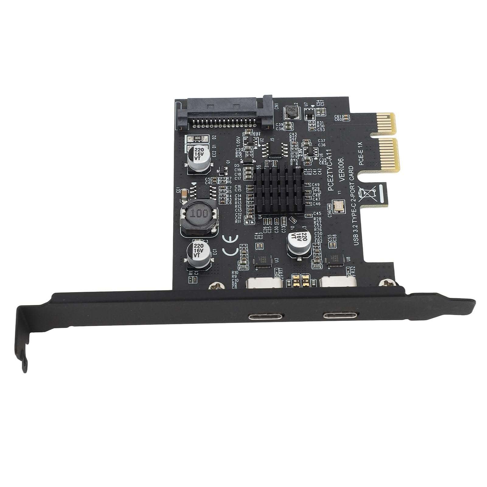 RASTKY PCI Express USB 3.2 Expansion Card Fast 10Gbps Transmission Desktop PC 7/10/11, 6