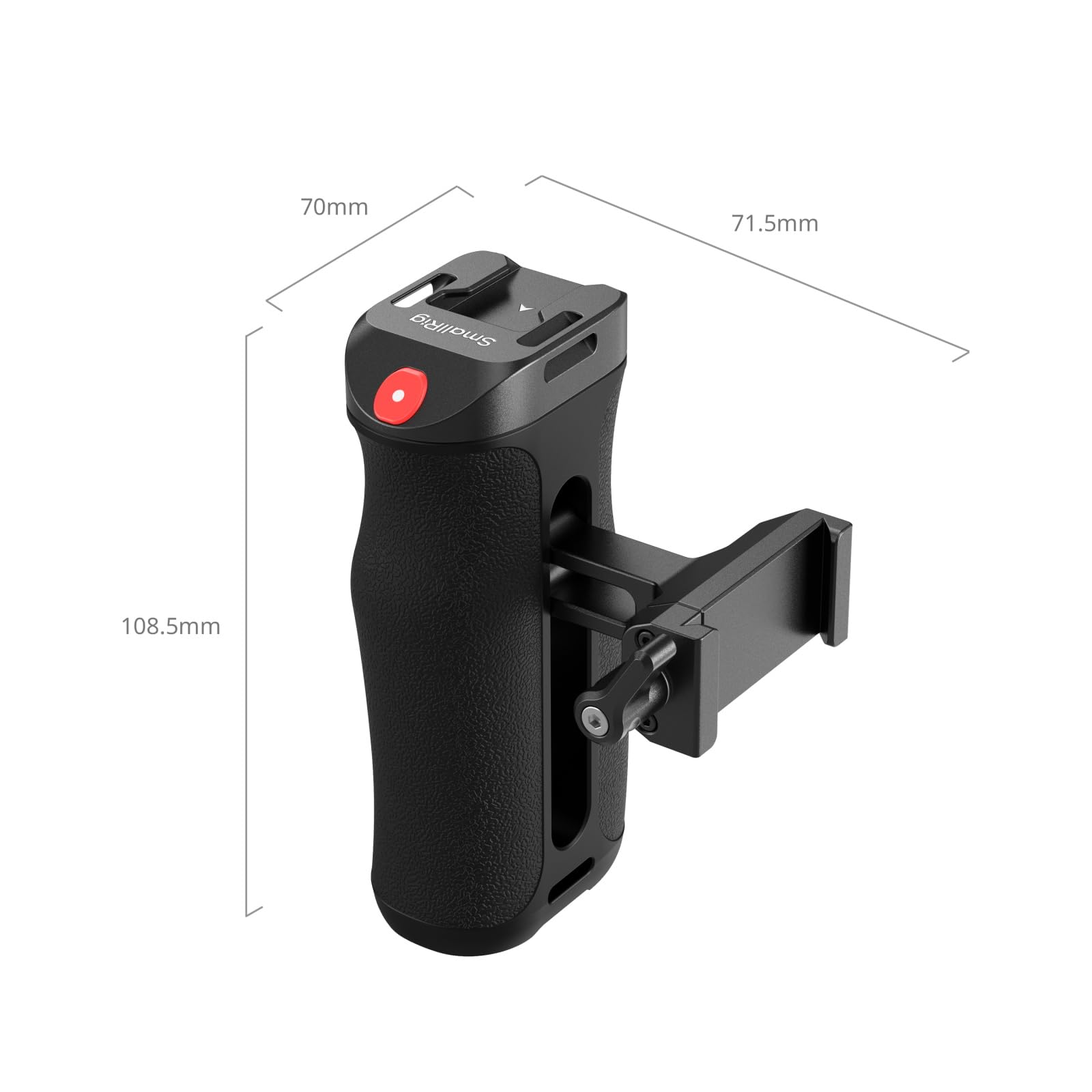 SMALLRIG Side Handle for Arca-Swiss with Recording Trigger, 3 Control Cable, Fit for Sony A7 III/ FX3/ A6600, for Canon R5II/ R5C, for FUJIFILM X-H2S/ X-T5, for Panasonic S5 II/ GH5-5694 3