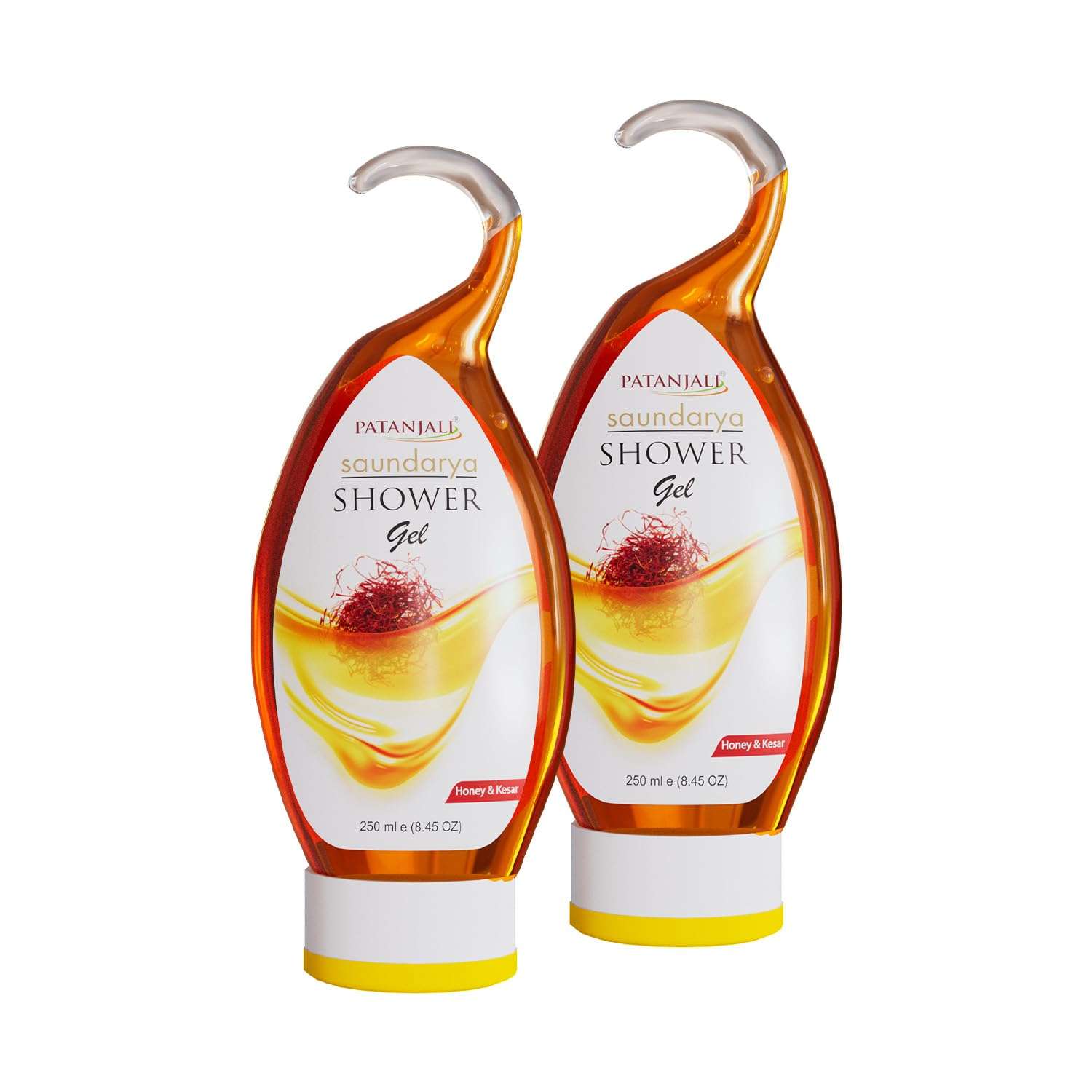 Patanjali Shower Gel 250ml (Pack of 2), for Refreshing and Cleansing the Skin with Natural Ingredients for Daily Use