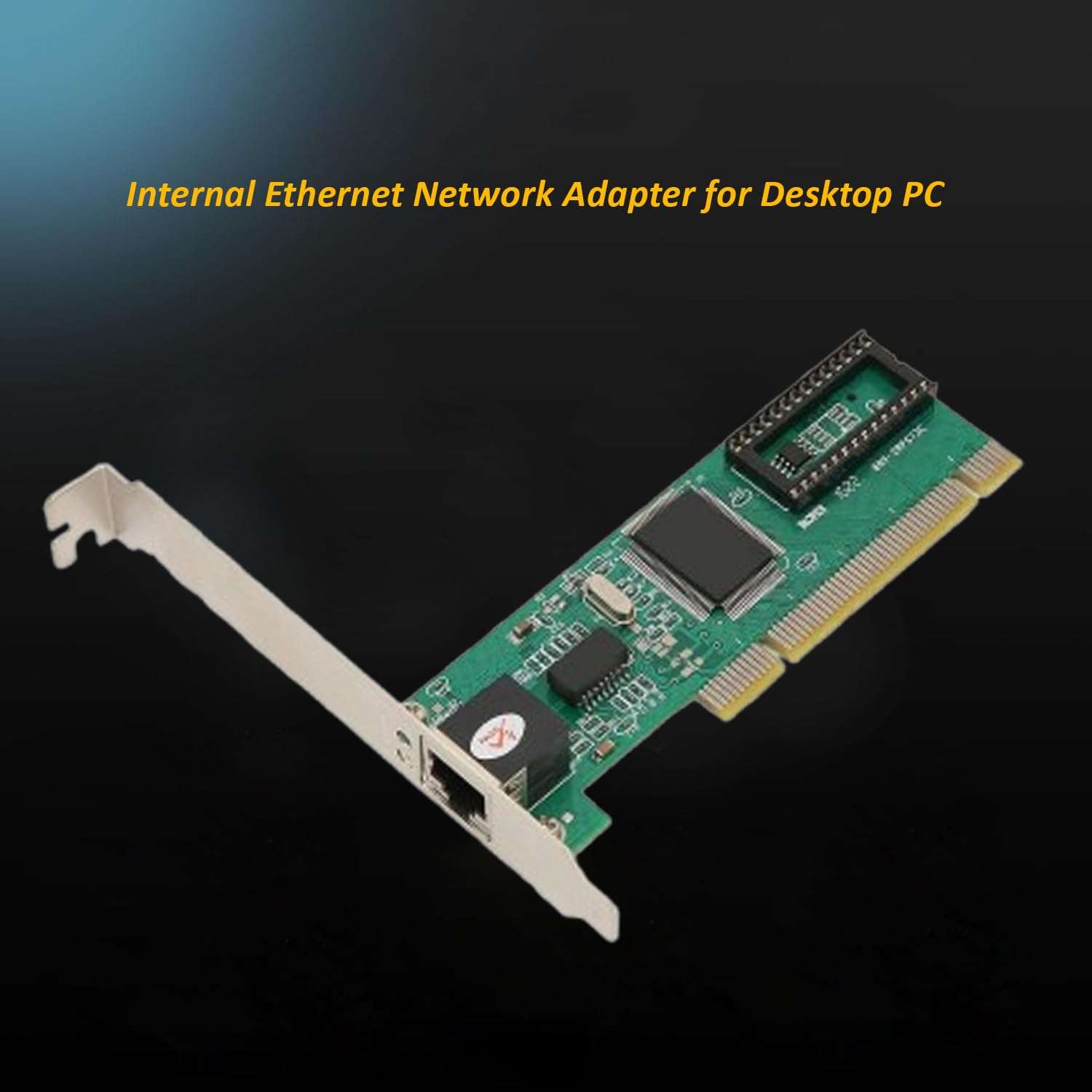 PremiumAV 10/100 Mbps PCI LAN Card – Internal Ethernet Network Adapter for Desktop PC with RJ45 Port – Wired Internet Connectivity for Windows XP/7/8/10 via PCI Slot 3